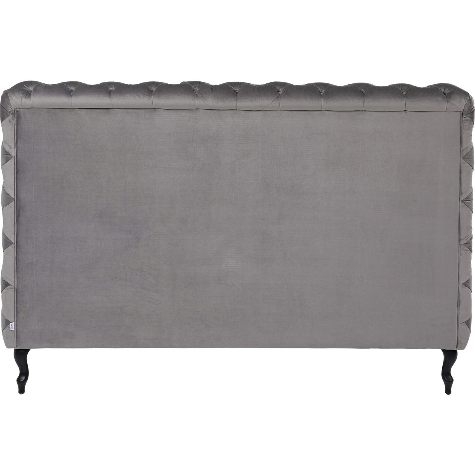KARE DESIGN Bed Desire High Silver Grey 160x200 cm