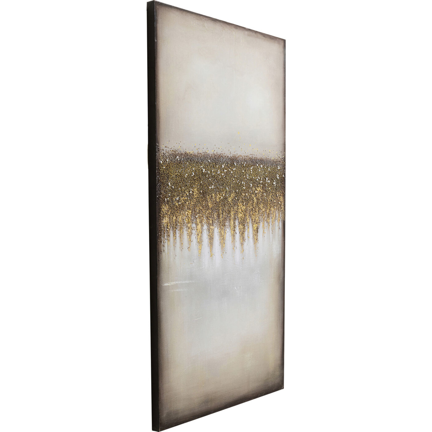 KARE DESIGN Acrylic Painting Abstract Fields 100x200cm