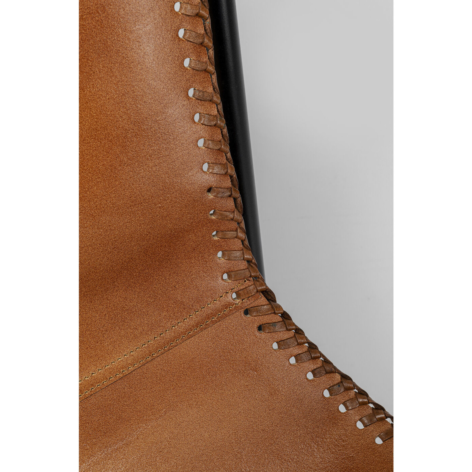 Armchair California Leather Brown