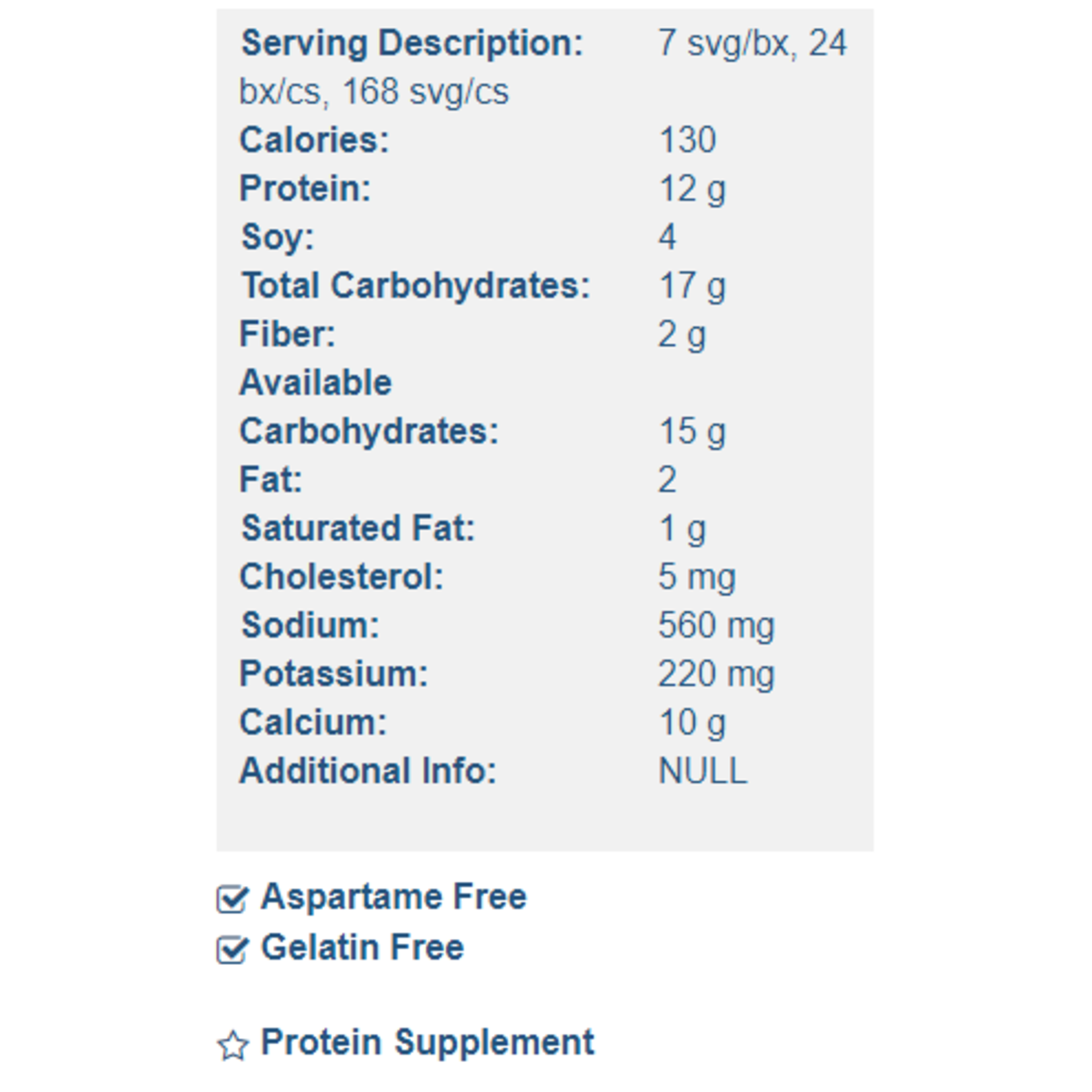NutriMed NutriMed Nacho Cheese Pasta- Box
