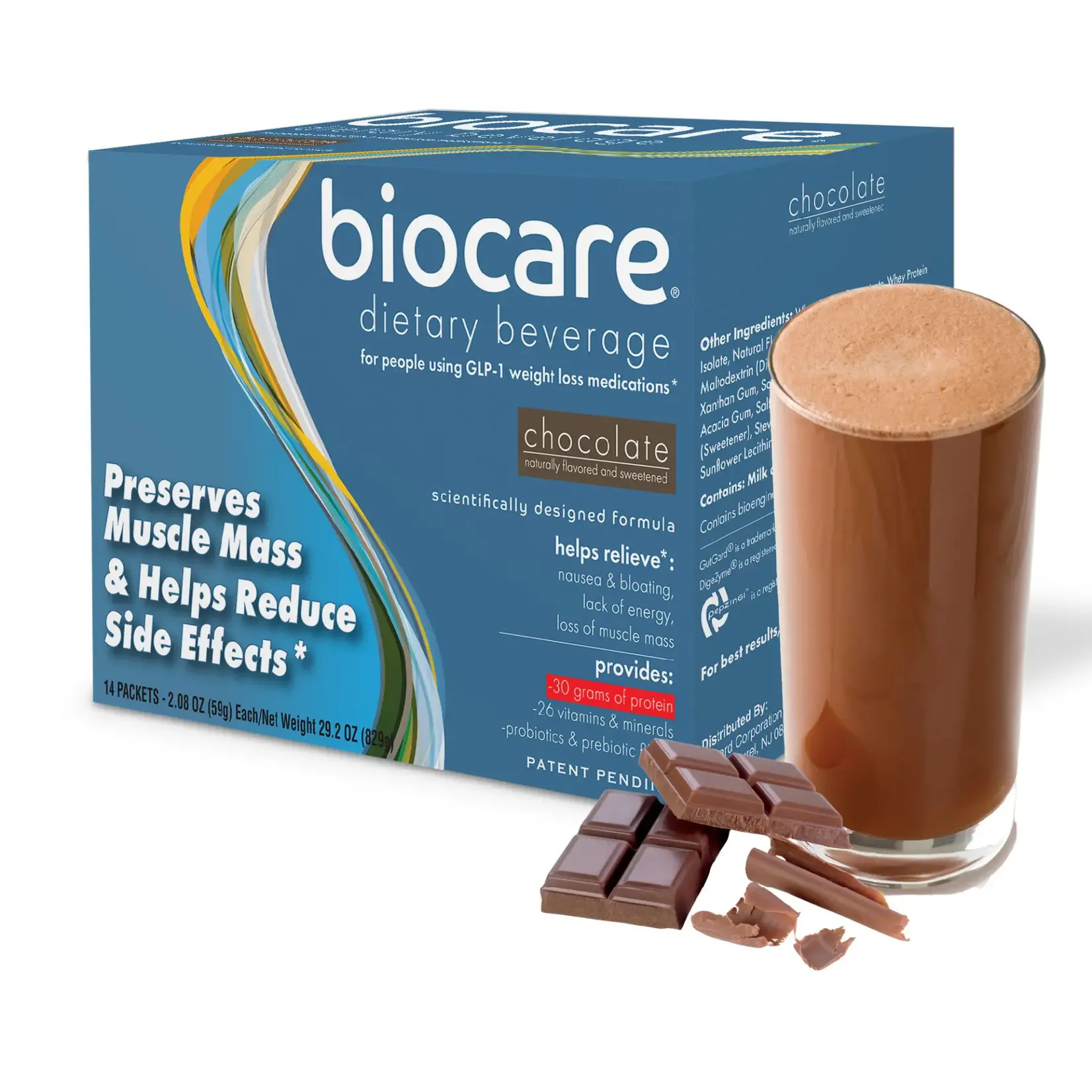 NutriMed Biocare Chocolate  Box---14 packs/box