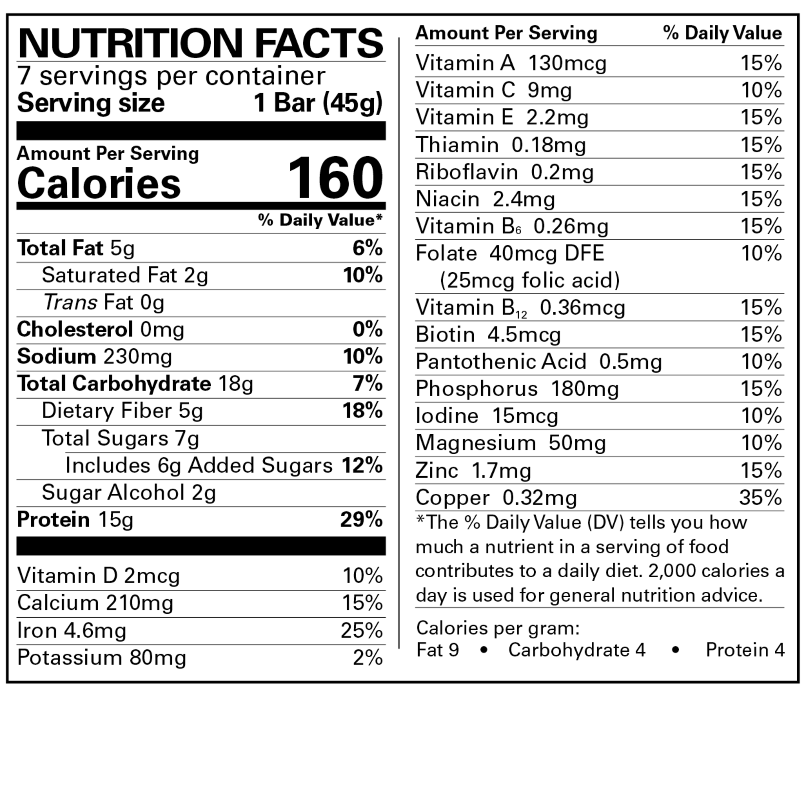 NutriMed NutriMed Peanut Bar- Box