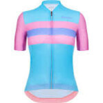 SANTINI Course Collection ECO SLEEK BENGAL Jersey pour femme Turquoise M