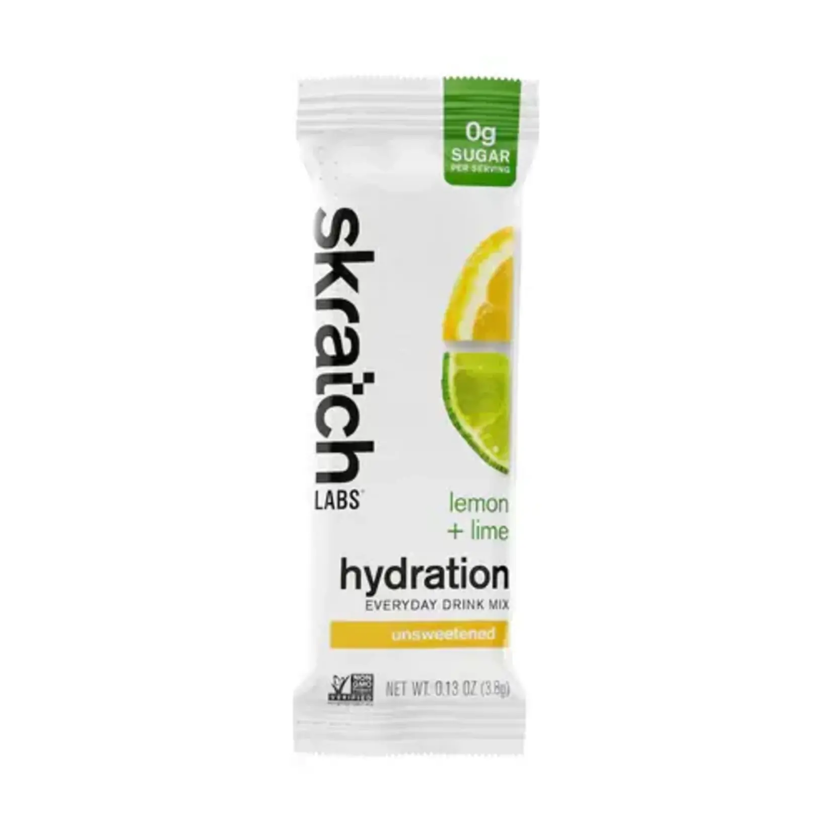 Skratch Labs Hydration Everyday Drink Mix, Lemon + Lime, Single Serving
