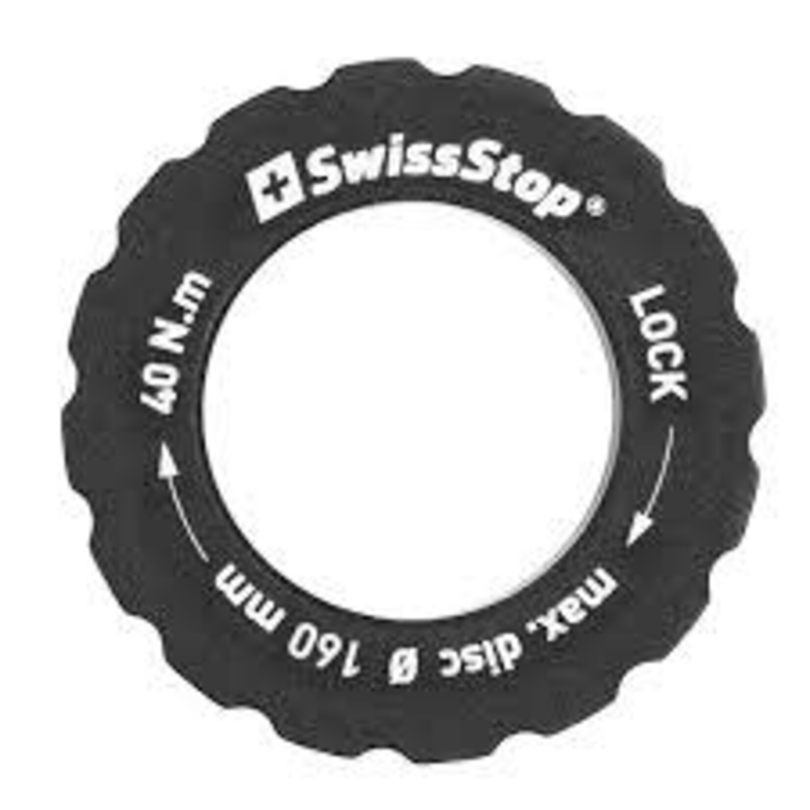 SwissStop SwissStop, Center Lock Lockring, For 160mm