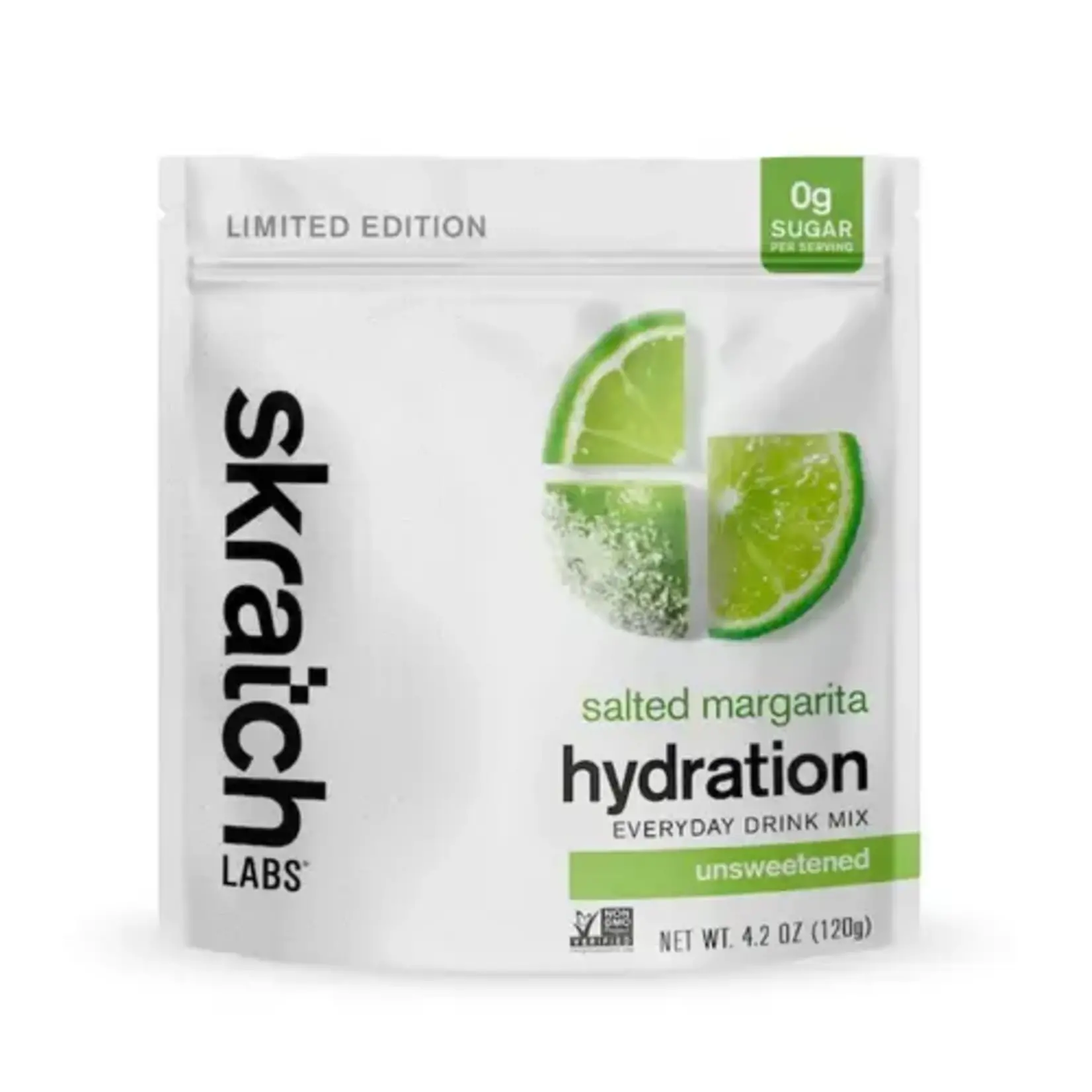 Skratch Labs Hydration Everyday Drink Mix, Salted Margarita, 30-Serving Resealable Bag