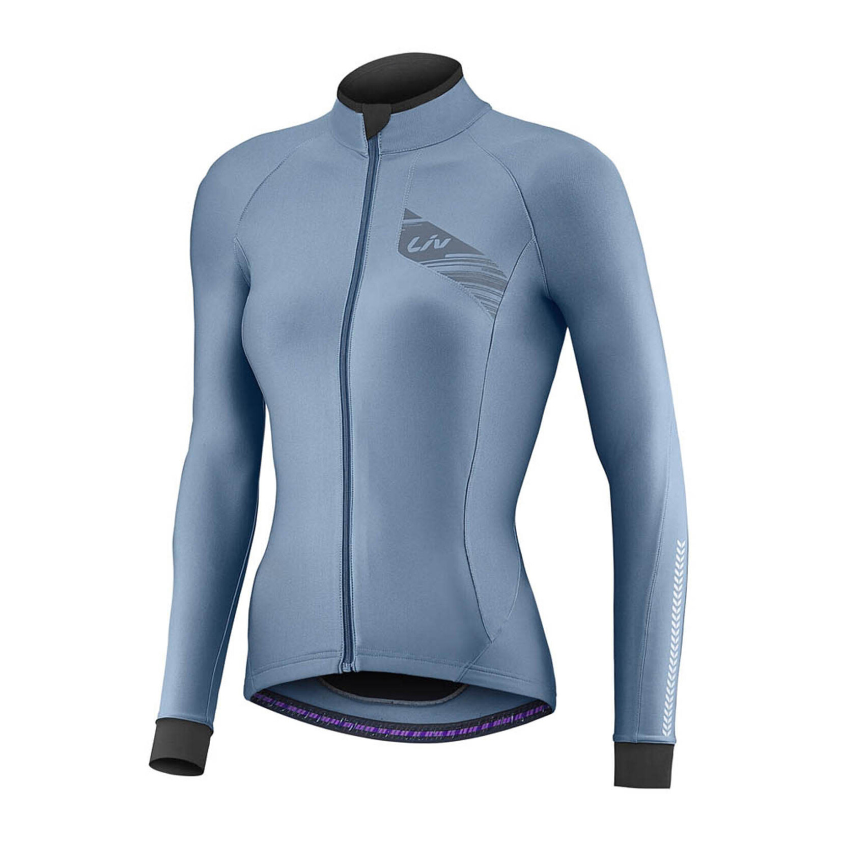 Liv Flara mid-thermal LS jersey S Blue