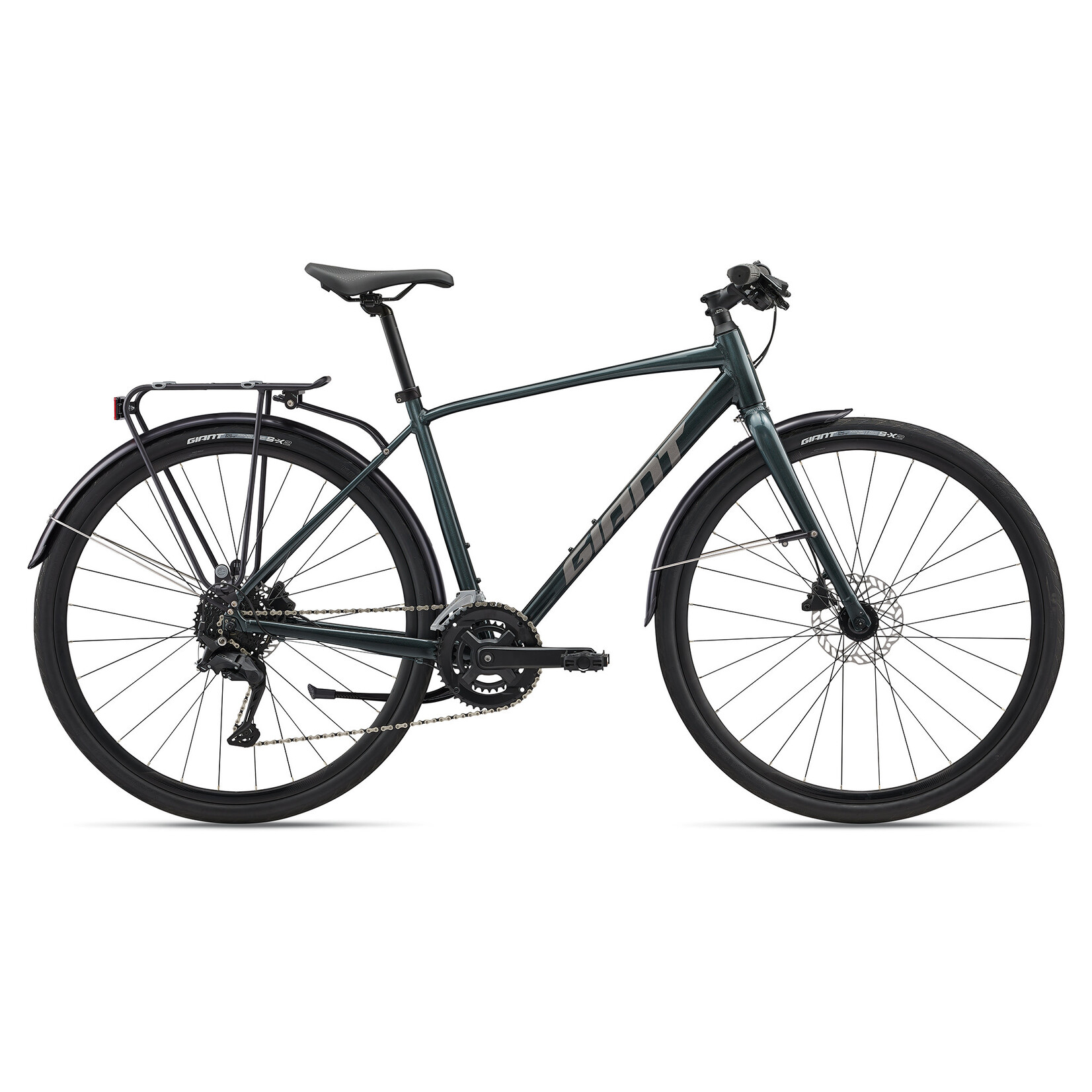 Giant 25 Escape 2 City XS Asphalt Green