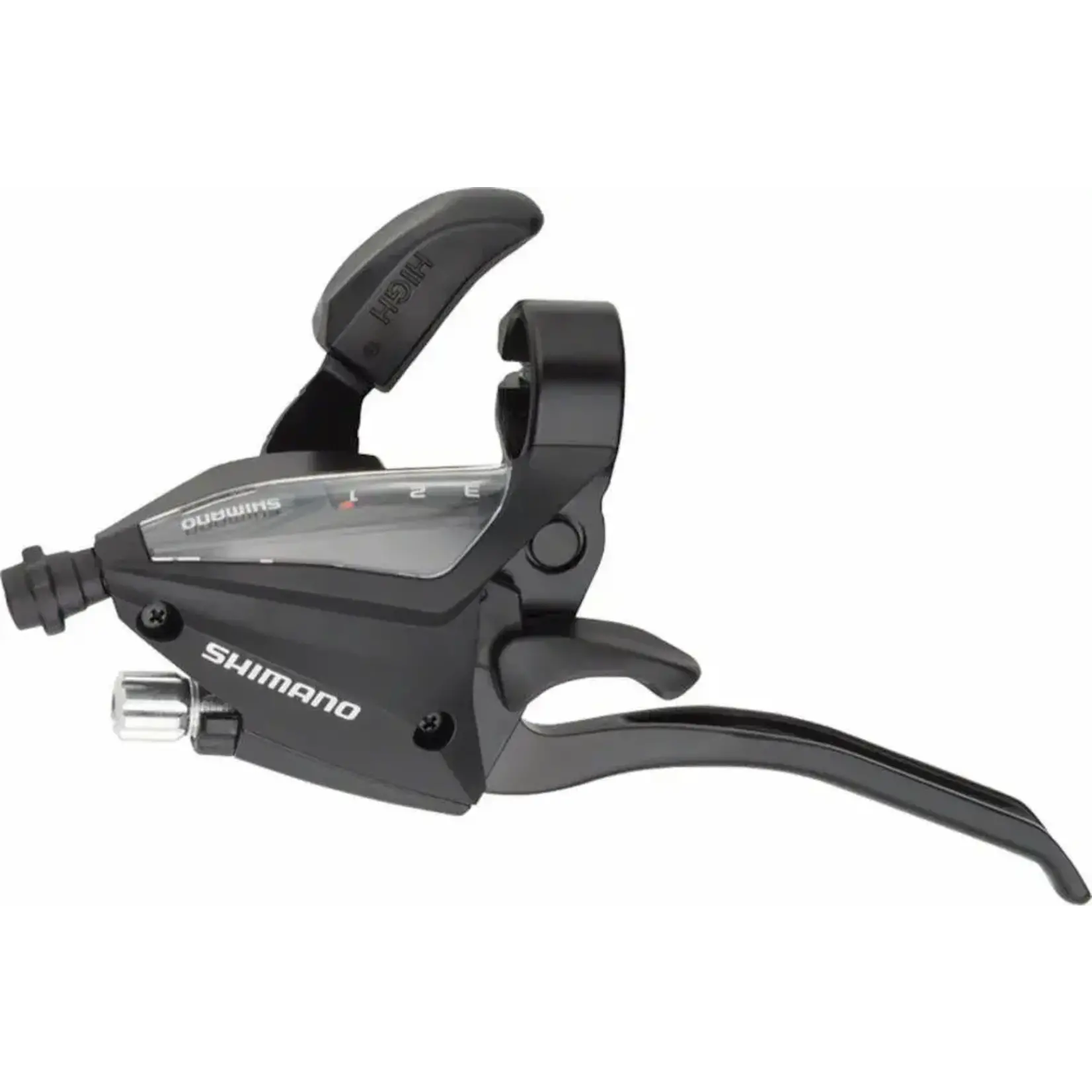 Shimano Altus STI LVR STEF500 2x8spd 2f set BK