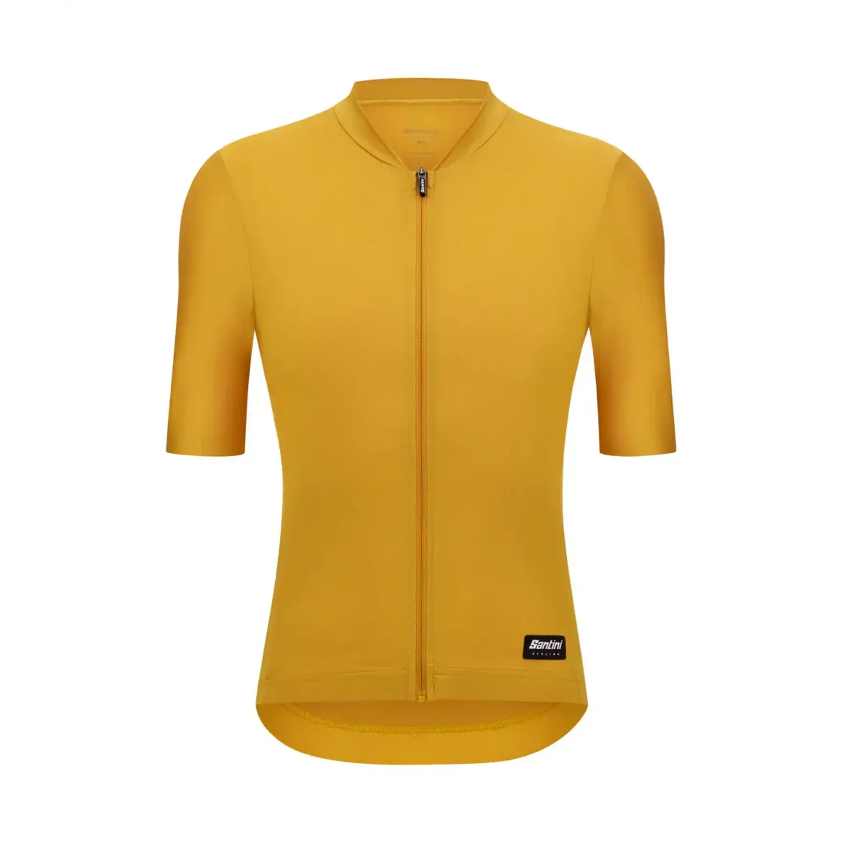 SANTINI SANTINI RTR Solid Color Cycling Jersey Ochre - Unisex XL