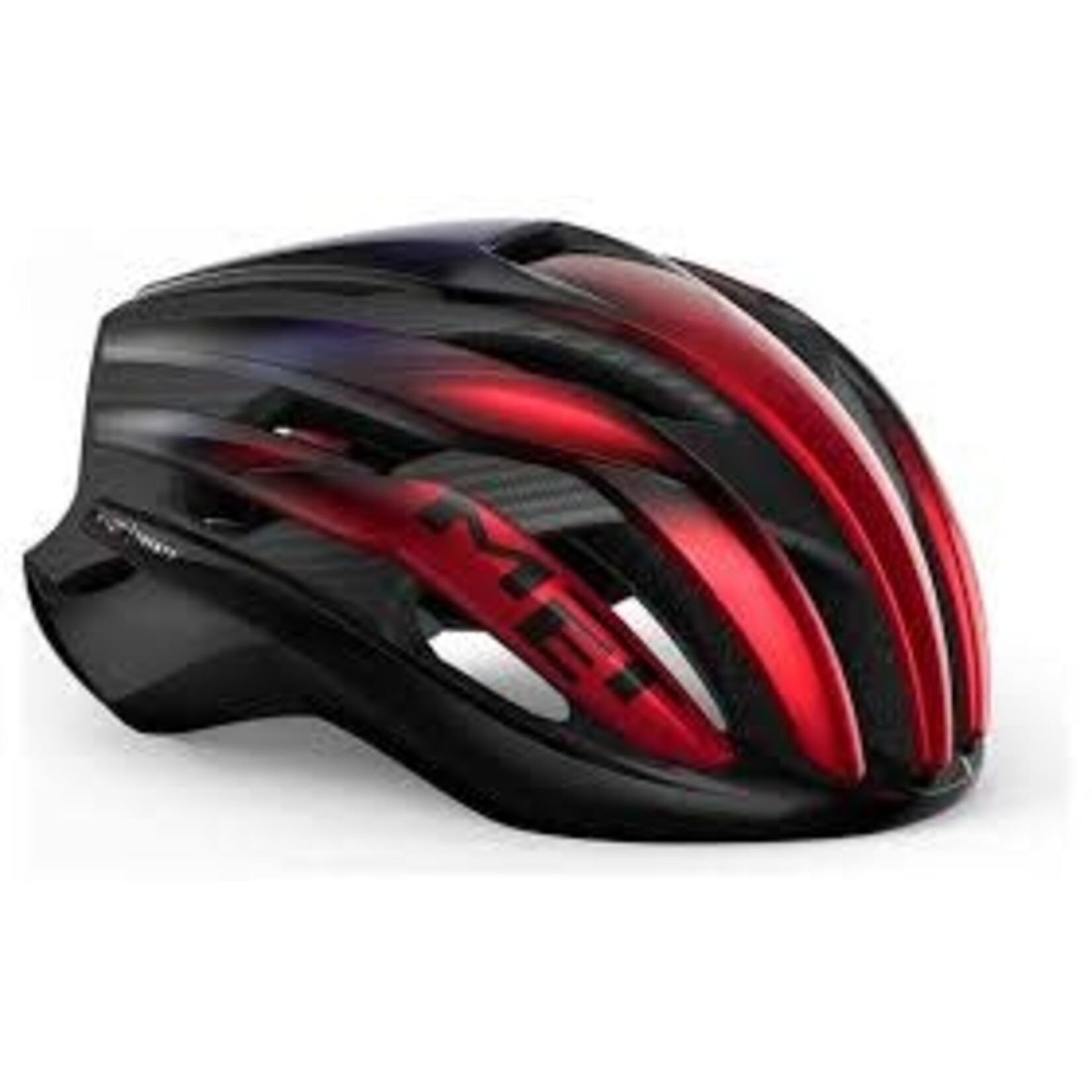 MET Helmets MET Trenta 3K Carbon MIPS Helmet - Red Iridescent, Large