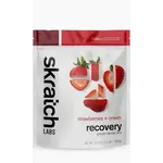 SKRATCH / Mélange de Boisson sportive de Récupération /Fraise+ crème
