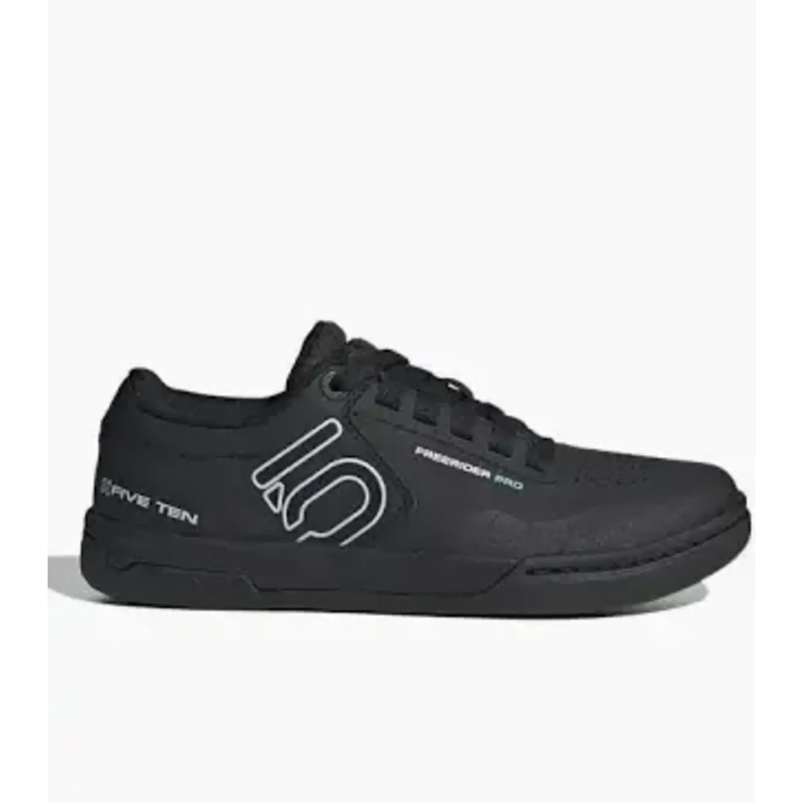 Five Ten Five Ten Freerider Pro Flat Shoes - Women's, Core Black/Crystal White/Acid Mint, 7