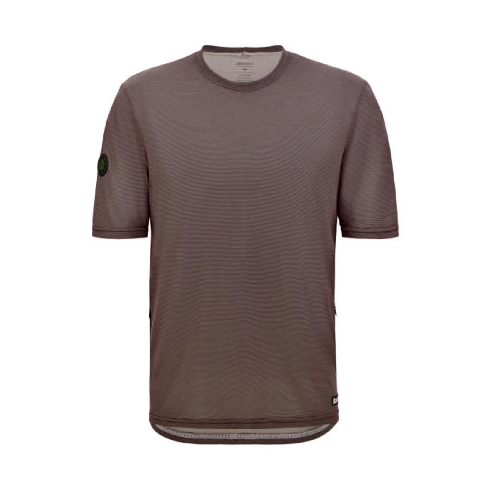 SANTINI SANTINI t-shirt technique Delta Line - Homme  chocolat L
