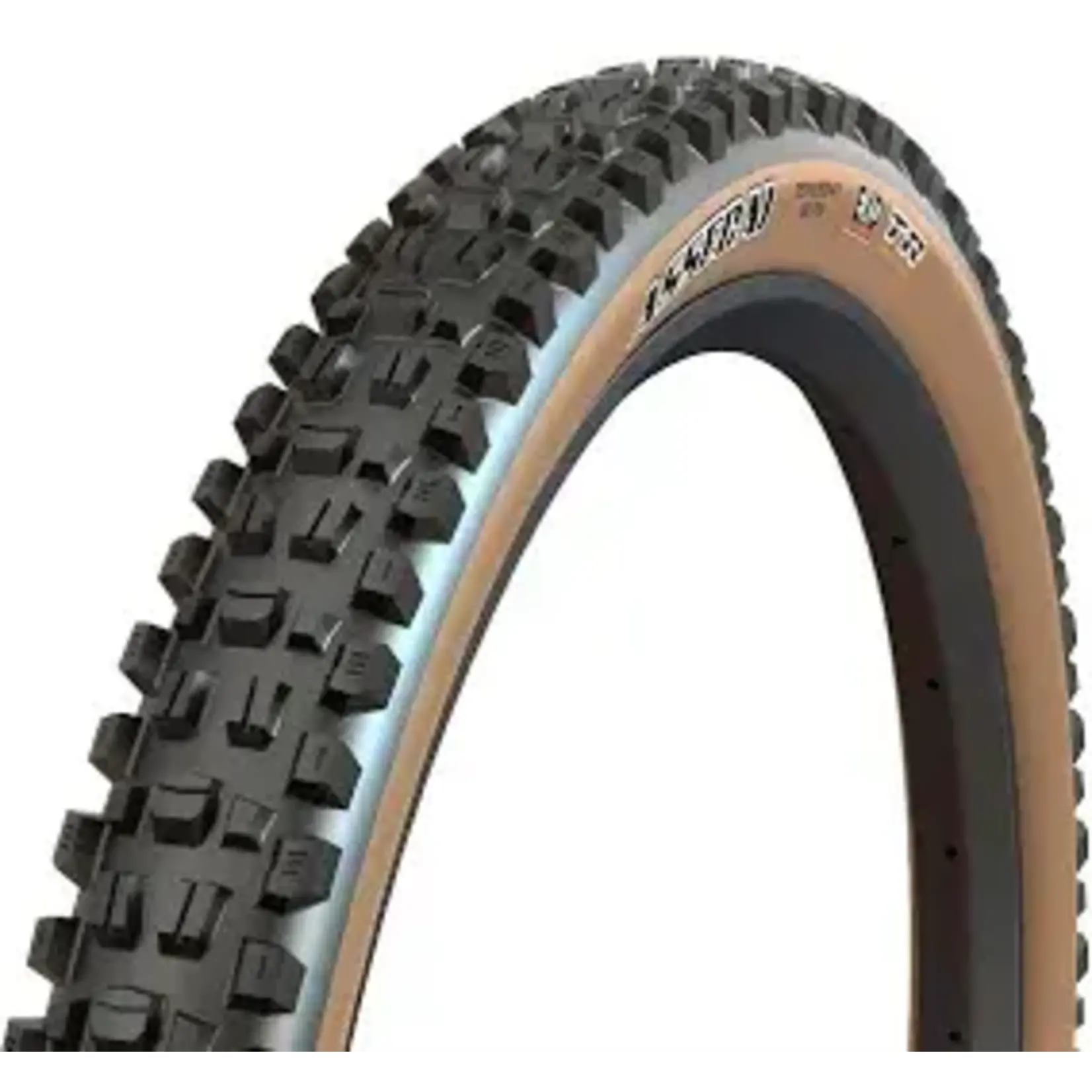 Maxxis Maxxis, Assegai, Mountain Tire, 29"x2.50, Folding, Tubeless Ready, Dual, EXO, 60TPI, Tanwall