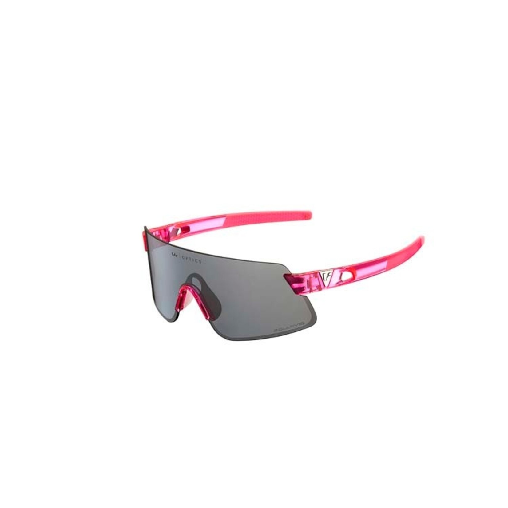 Liv Liv Helio PolarVis Sunglasses Frame: Translucent Rose Red Lens: Tinted PolarVis