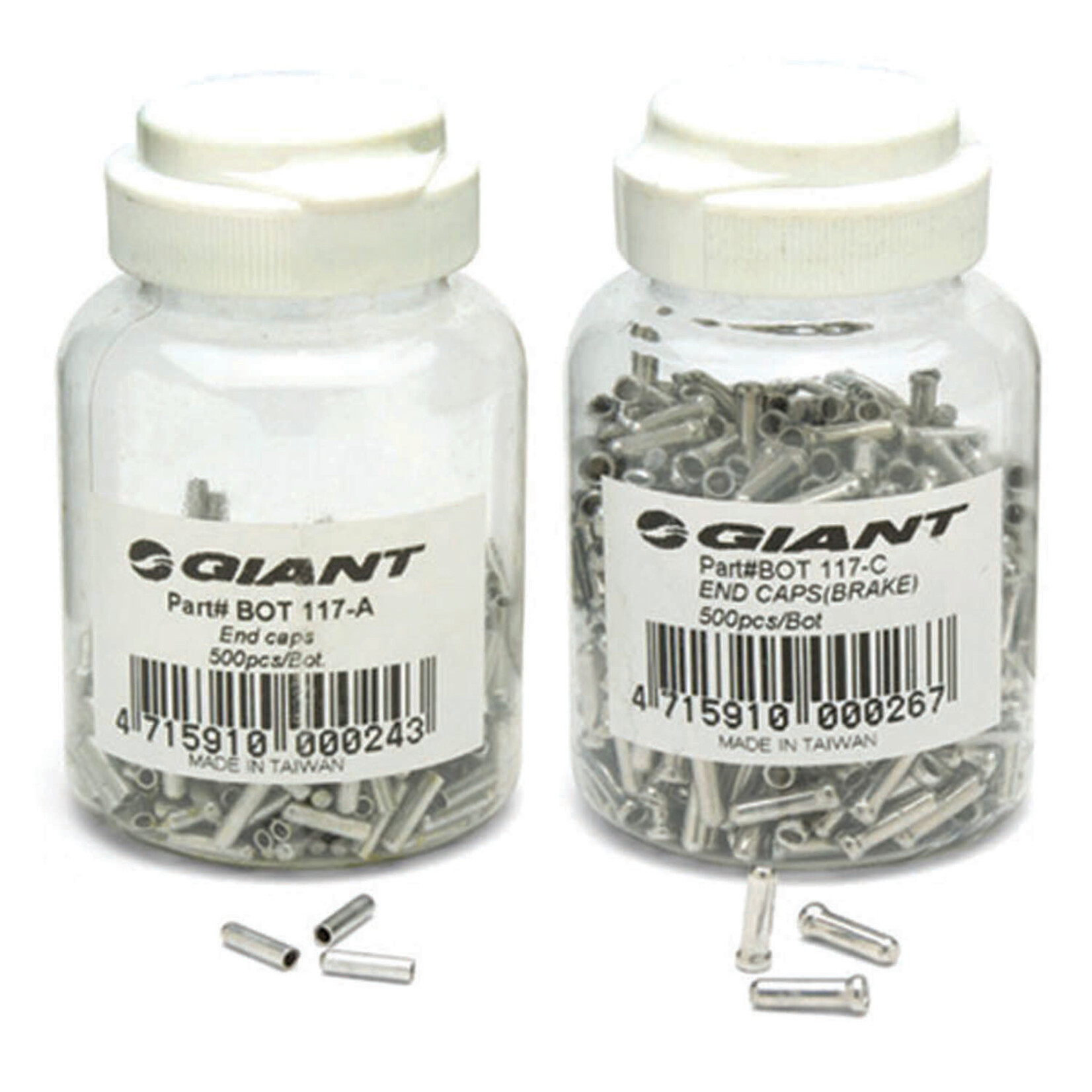 Giant Alloy cable ends - Type: Shift