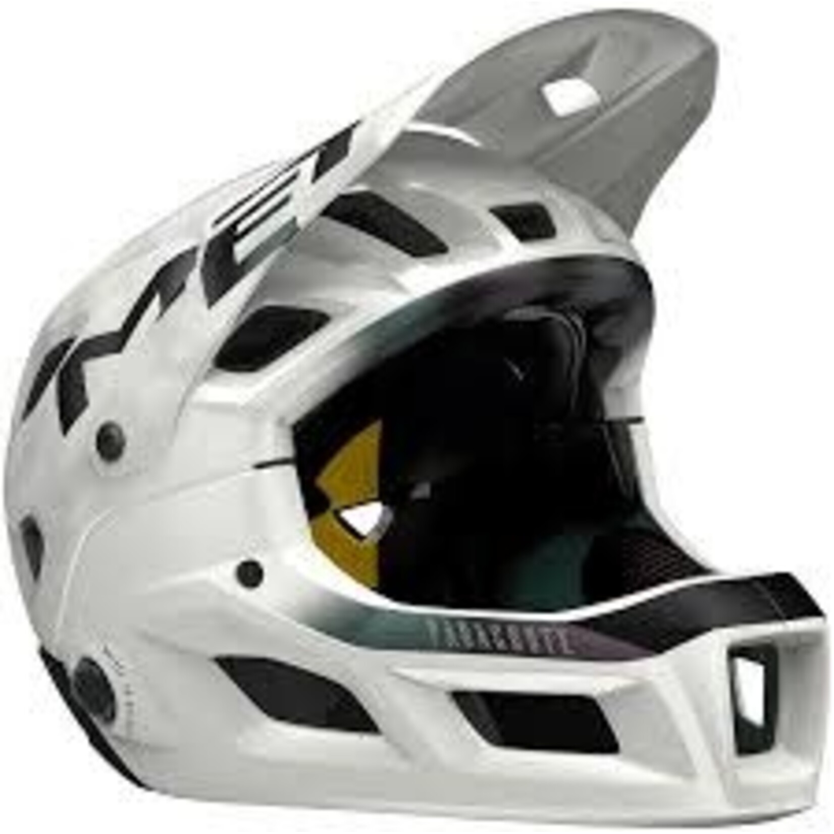 MET Helmets MET Parachute MCR Mips Helmet - White Iridescent Matte, Large