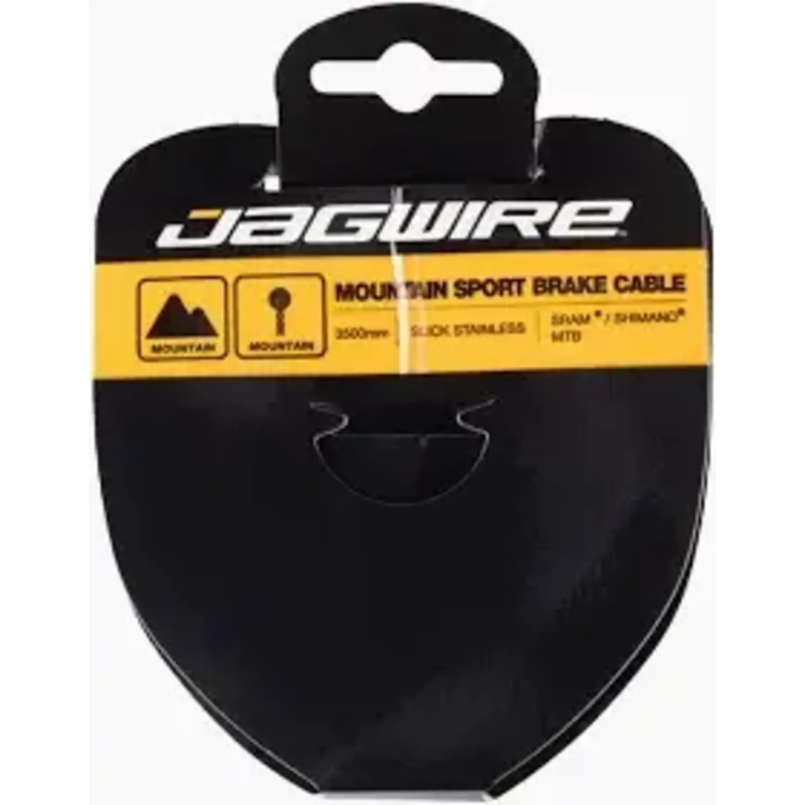 Jagwire Jagwire, Slick, Câble de frein, VTT, Inox, 3500mm