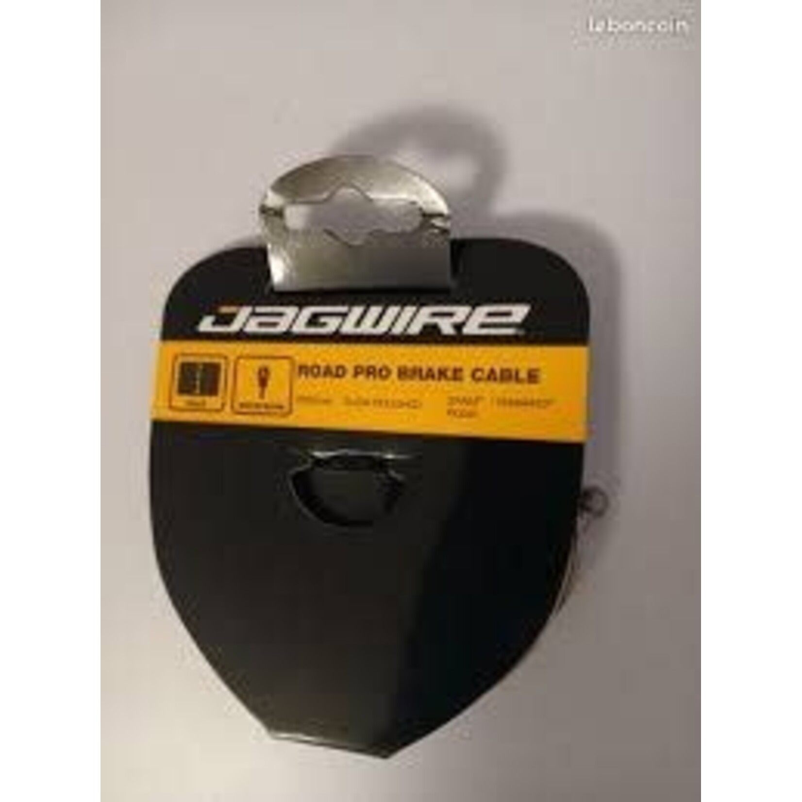 Jagwire, Pro Polished, Cabled de freins, Route, Inox, Frein a disque mecanique