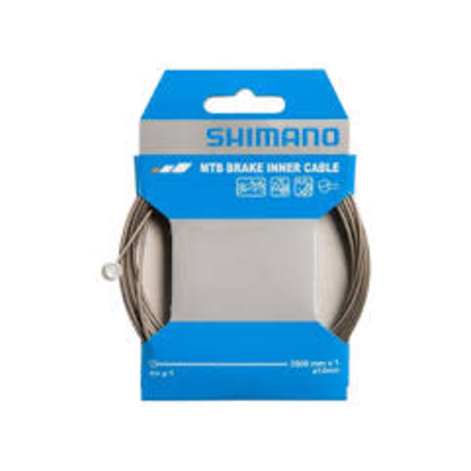 Shimano Shimano, Brake Cable, Stainless, MTB Tandem, 1.6 x 3500mm, Unit