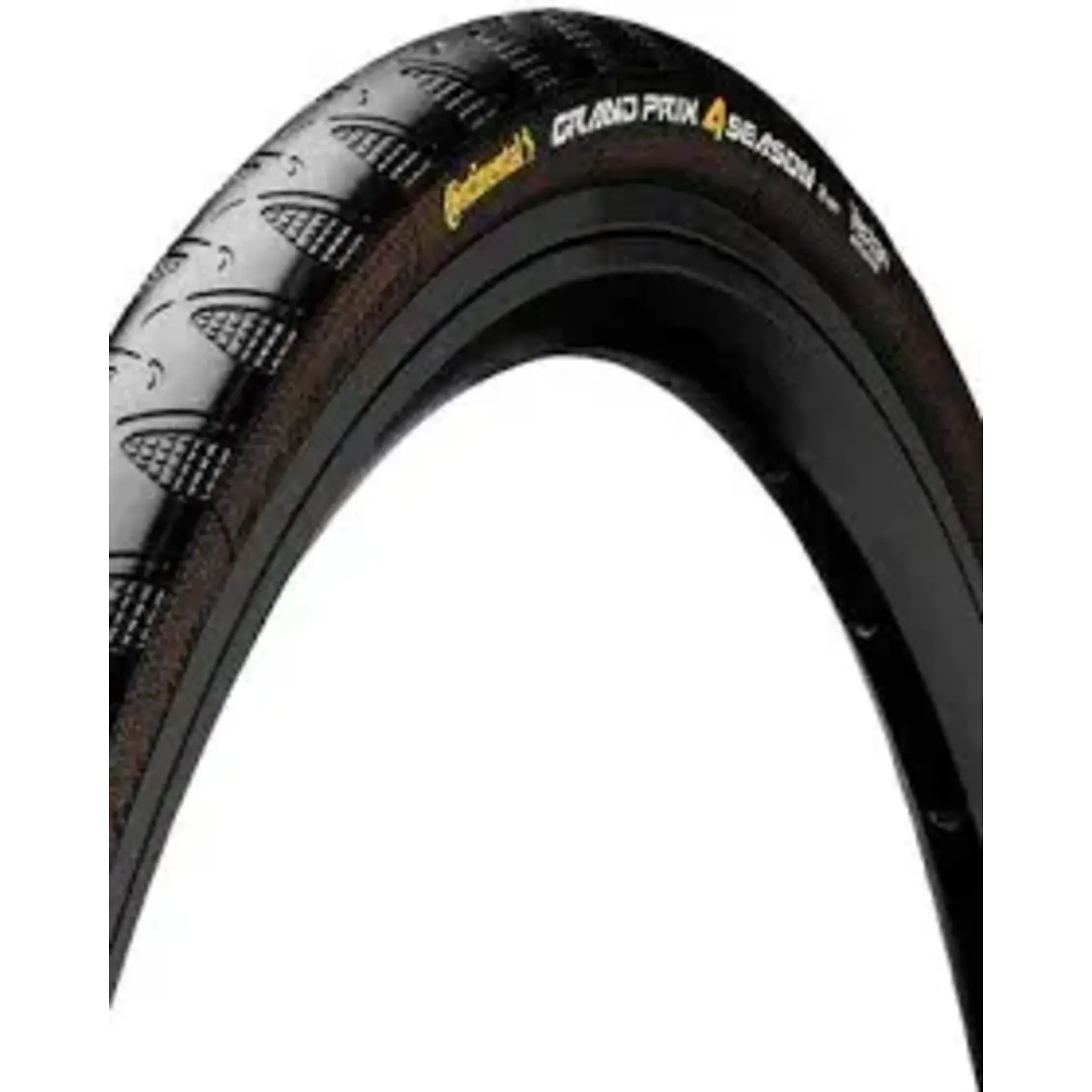 Continental Continental Grand Prix 4-Season Tire - 700 x 32, Clincher, Folding, Black, Vectran Breaker, DuraSkin