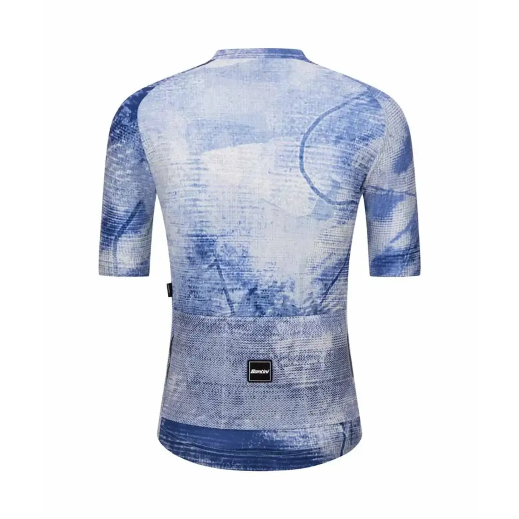 SANTINI maillot de vélo Motion - Unisexe, Blue, XXL