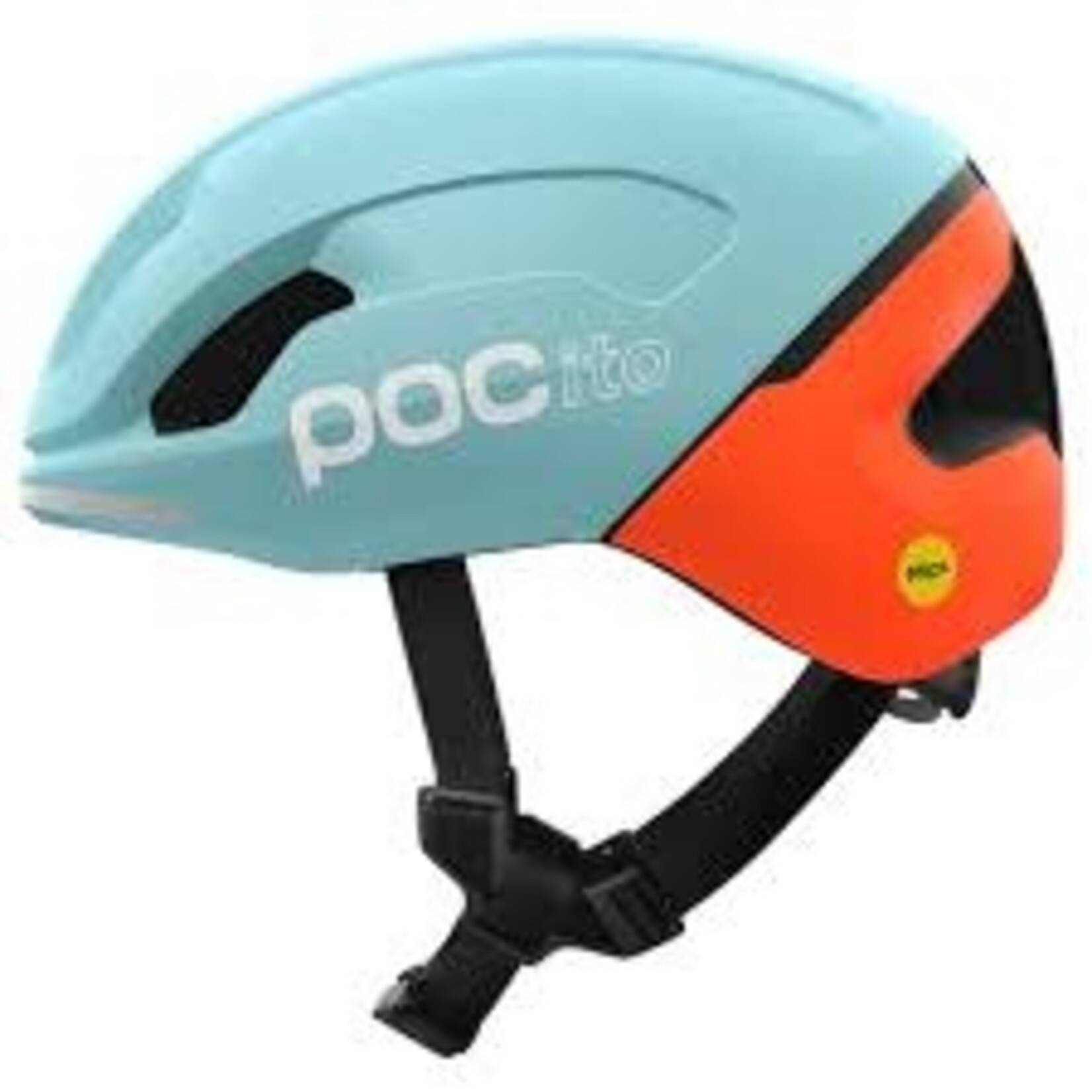 poc POCito Omne MIPS Indicolite Blue Matt/Carnelian Orange Matt/SML