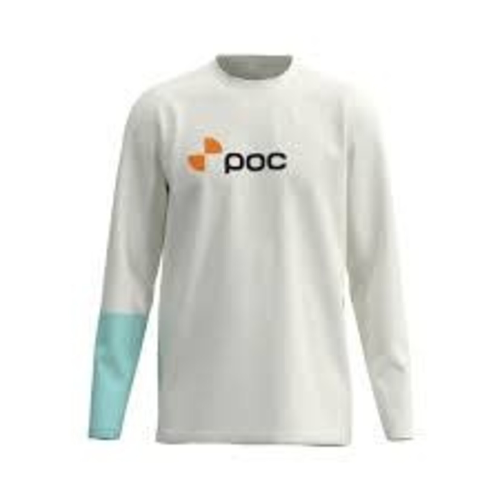 poc POC L/S Tee Hydrogen White/Lazurite Blue/LRG