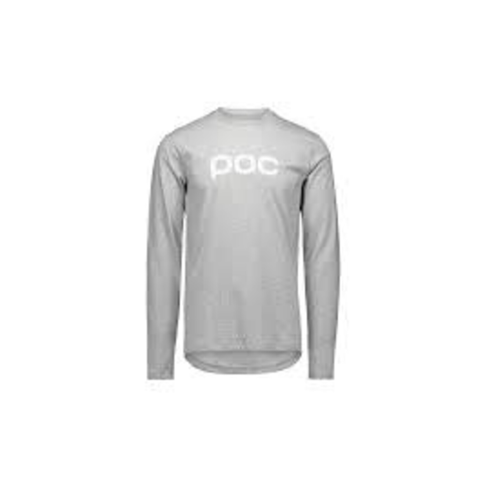 poc POC L/S Tee Grey Melange/XXL