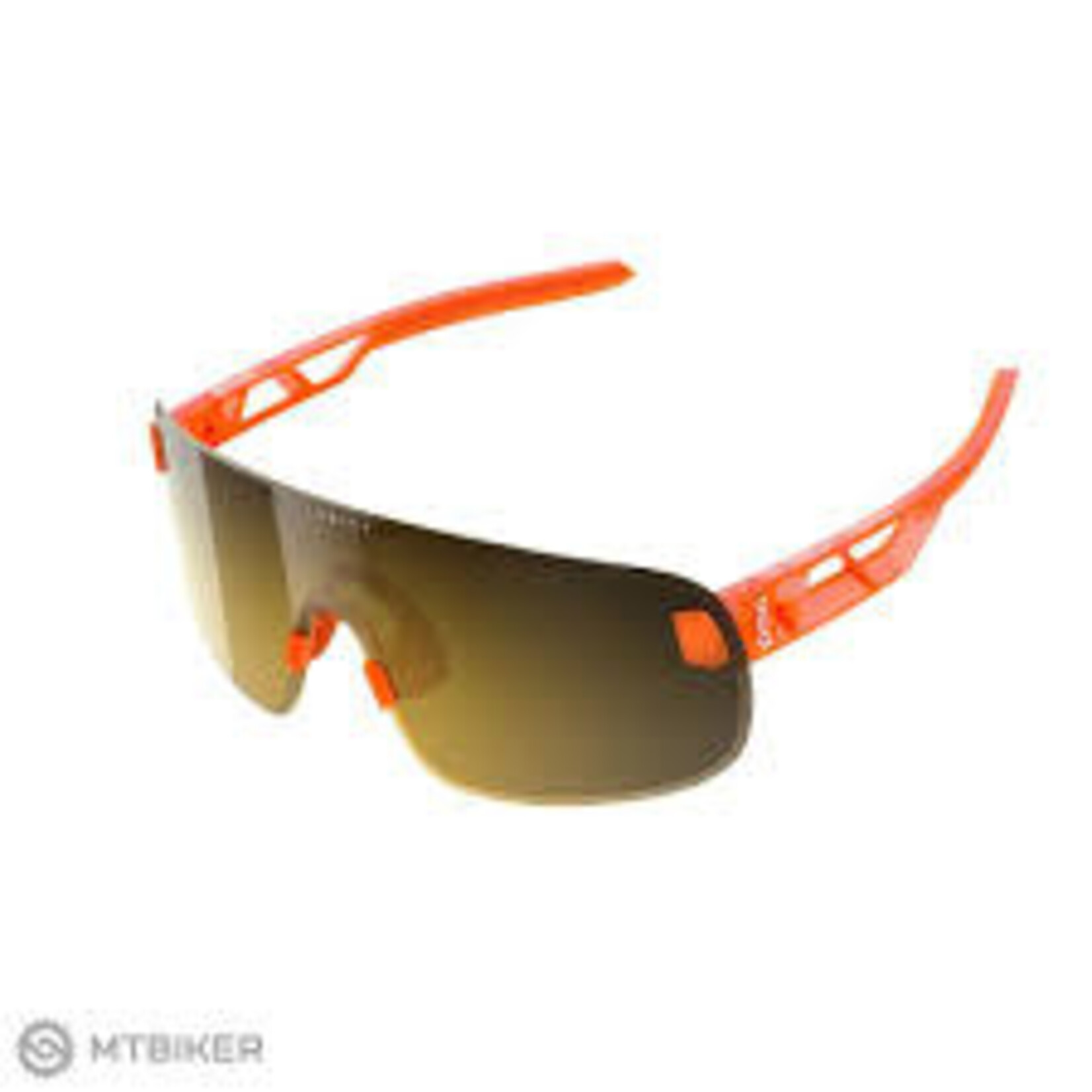 poc Elicit + Fluo. Orange Translucent/Clarity Road/Partly Sunny Gold/ONE