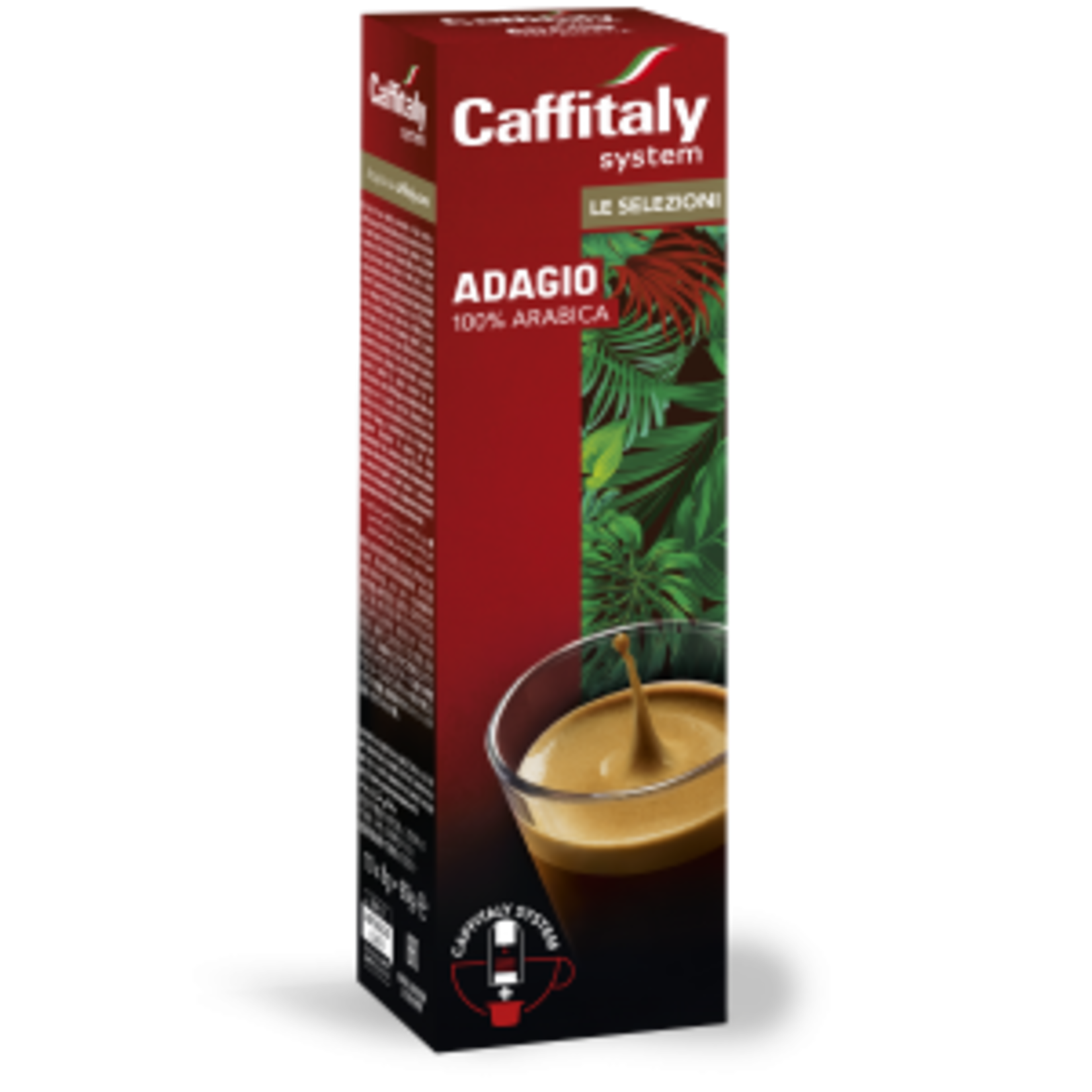 CAFFITALY 858 - ECAFFE CAFE ADAGIO (10) CAFFITALY
