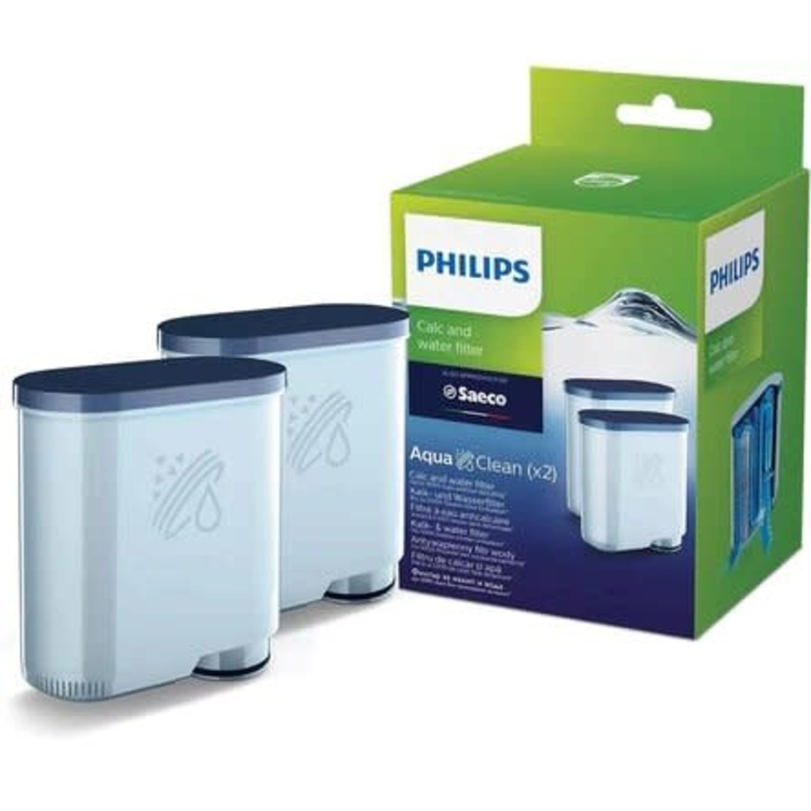 PHILIPS CA6903/22 - DUO PACK FILTRE EAU ANTICALCAIRE A/CLEAN PHILIPS