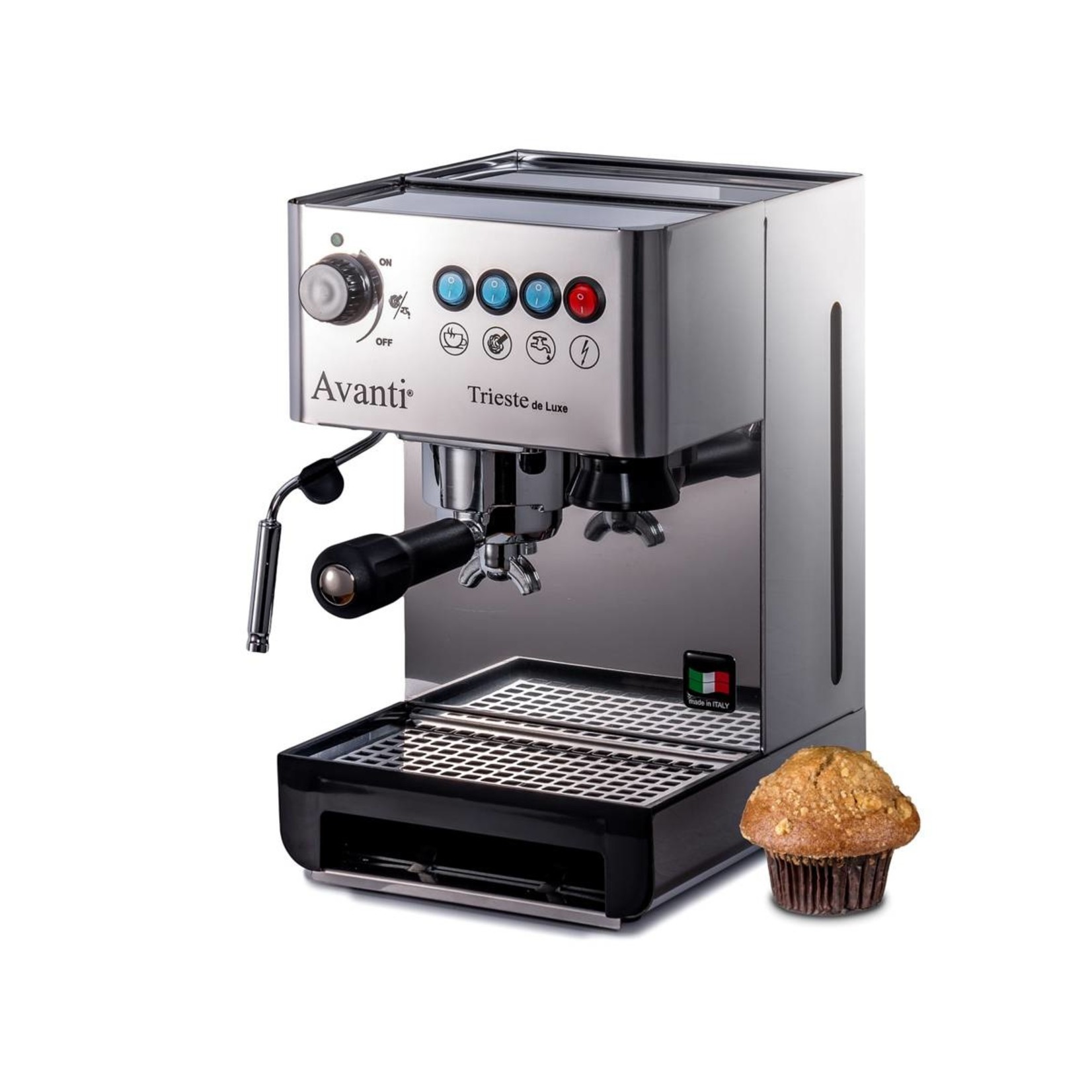 AVANTI (CAFE) TRIESTE - MACHINE A ESPRESSO MANUELLE TRIESTE DELUXE CHROME AVANTI