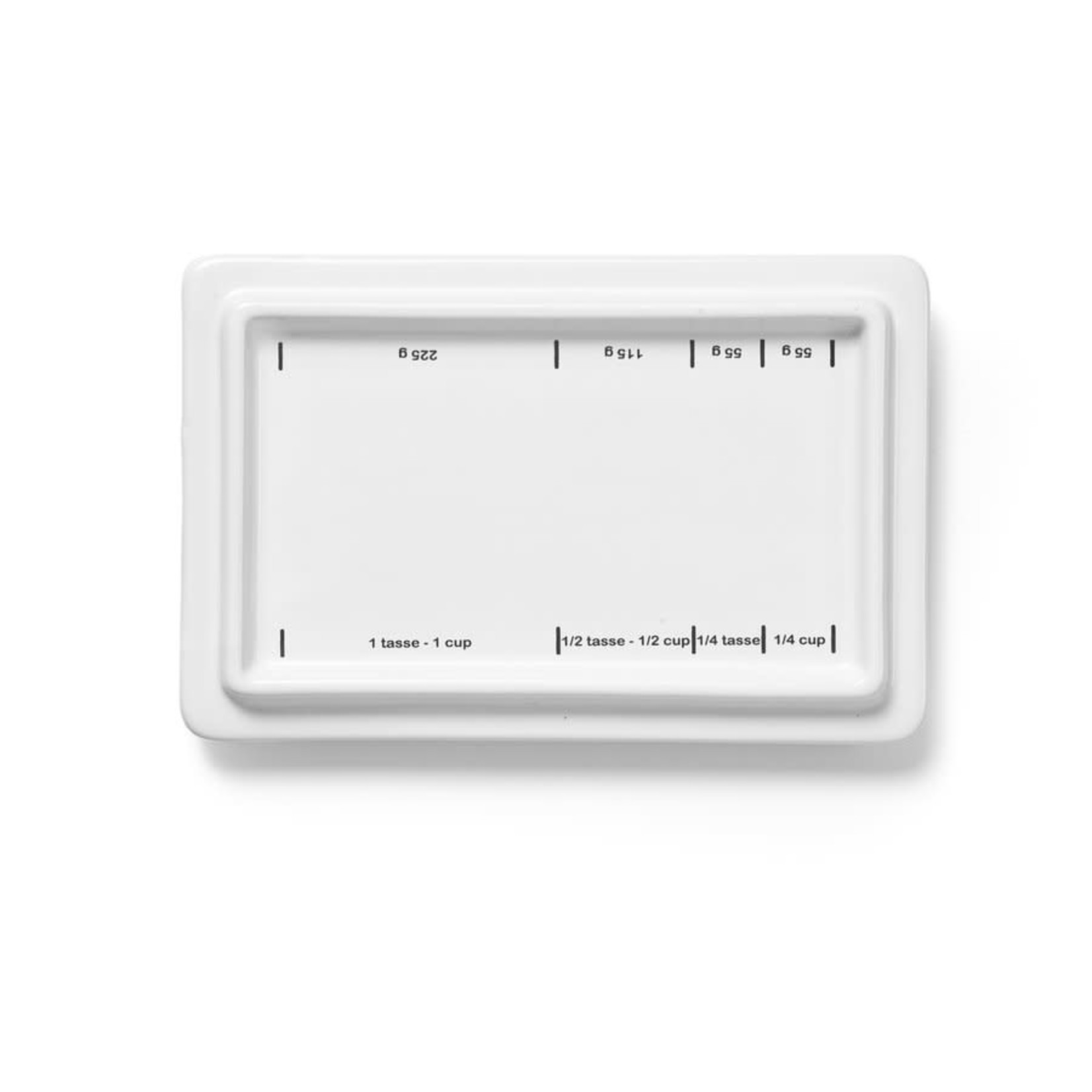 RICARDO 63767  -  BEURRIER 1LB EN CERAMIQUE AVEC MESURES RICARDO
