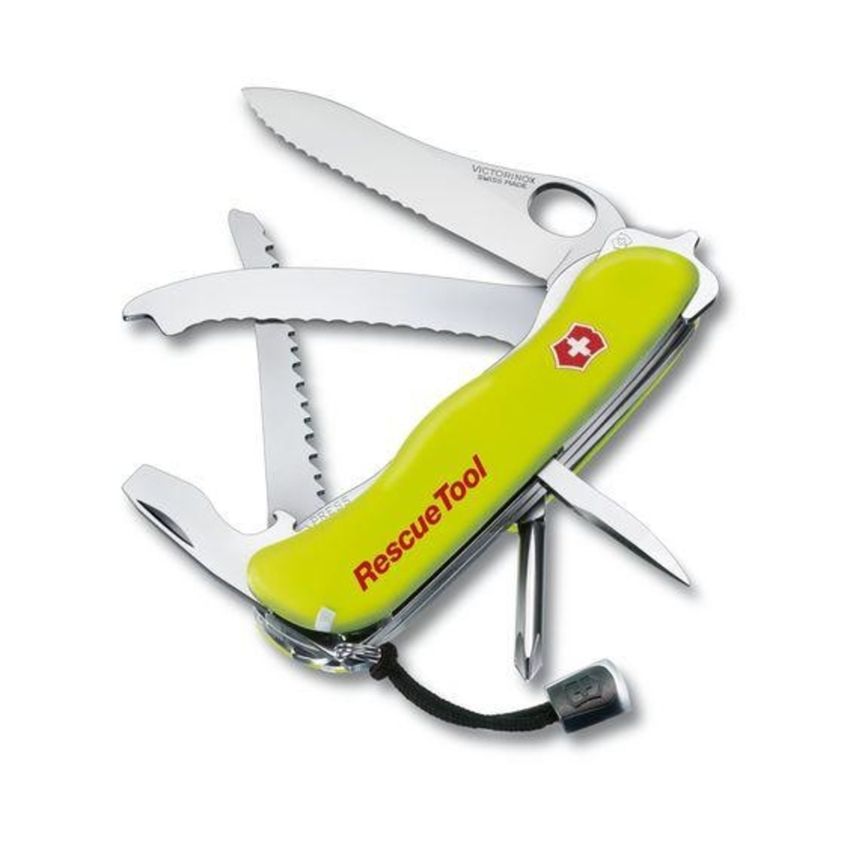 VICTORINOX 0.8623.MWN - CANIF RESCUE TOOL 111MM JAUNE VICTORINOX
