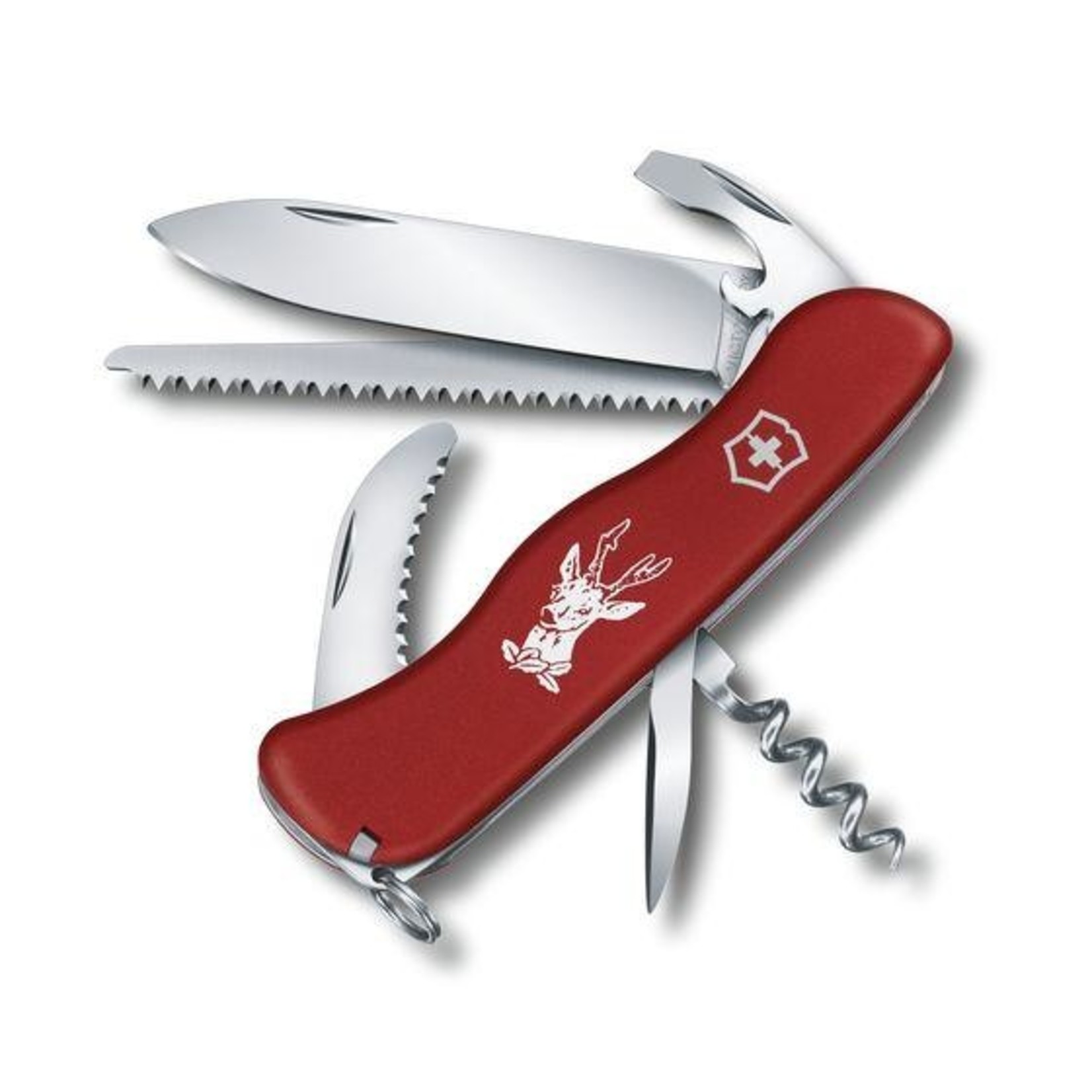 VICTORINOX 0.8573 - CANIF HUNTER 111MM ROUGE VICTORINOX
