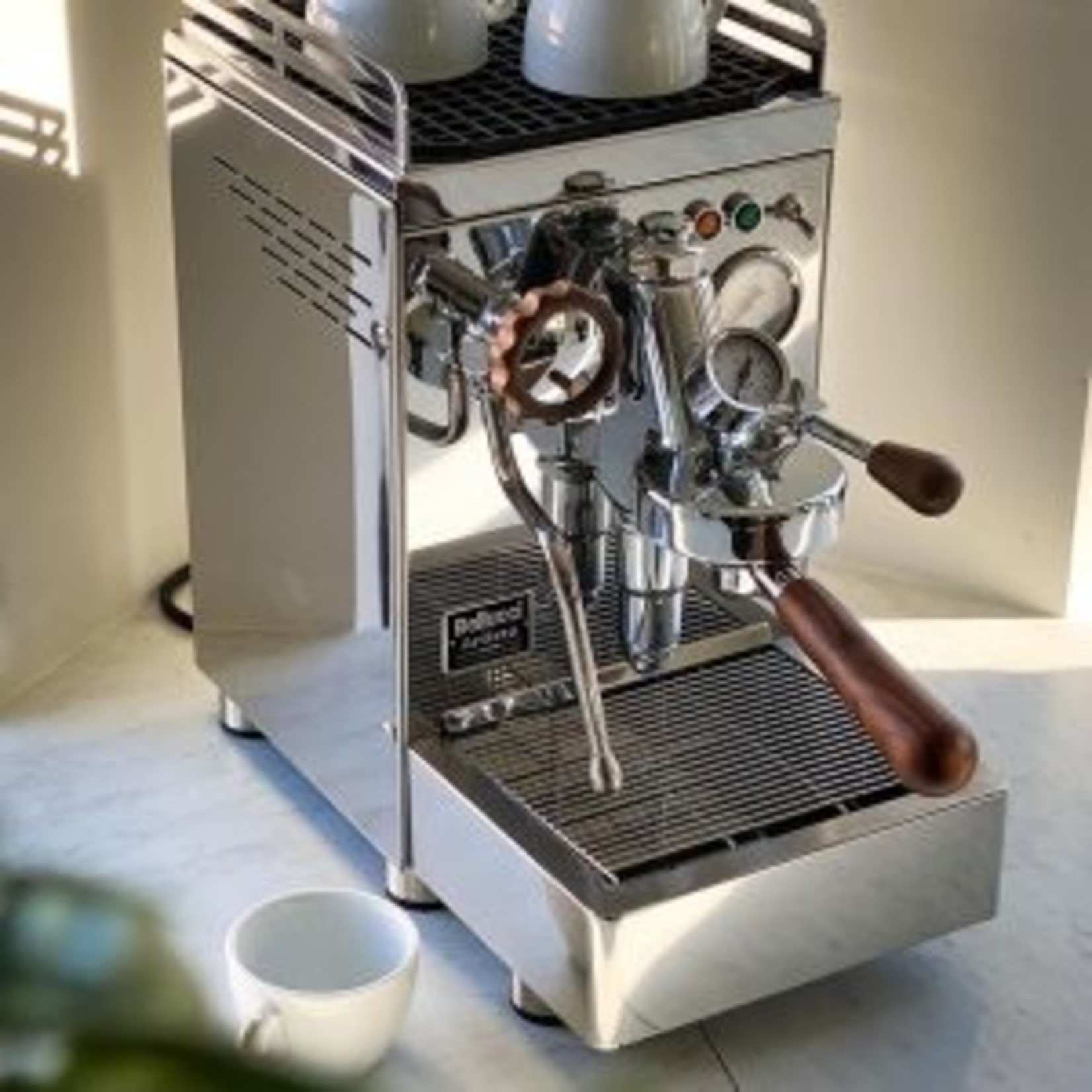 BELLUCCI ARTISTAINOX - MACHINE A ESPRESSO MANUELLE ARTISTA EN ACIER INOXYDABLE BELLUCCI