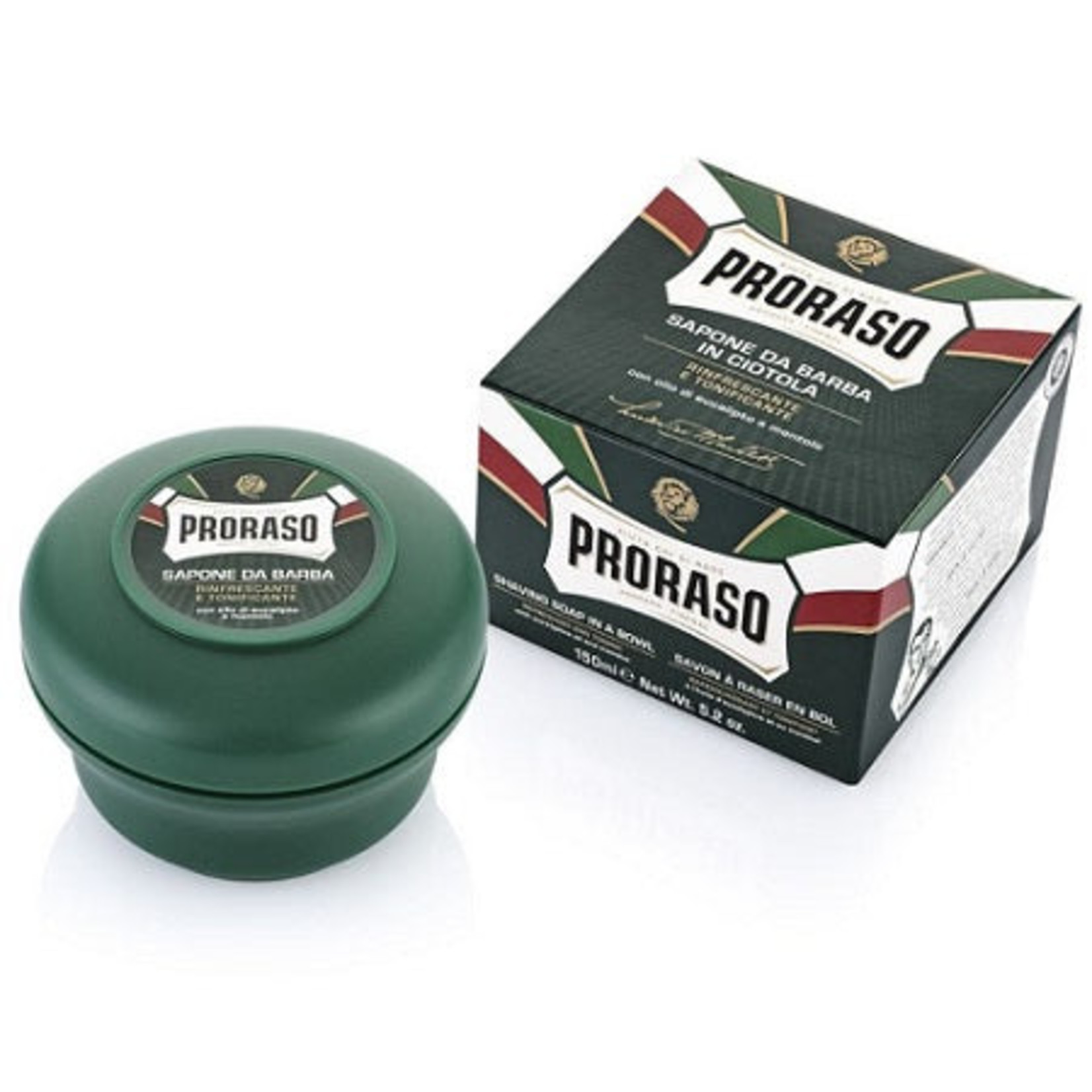 PRORASO P306 - SAVON A RASER AVEC BOL EUCALYPTUS 150ml PRORASO