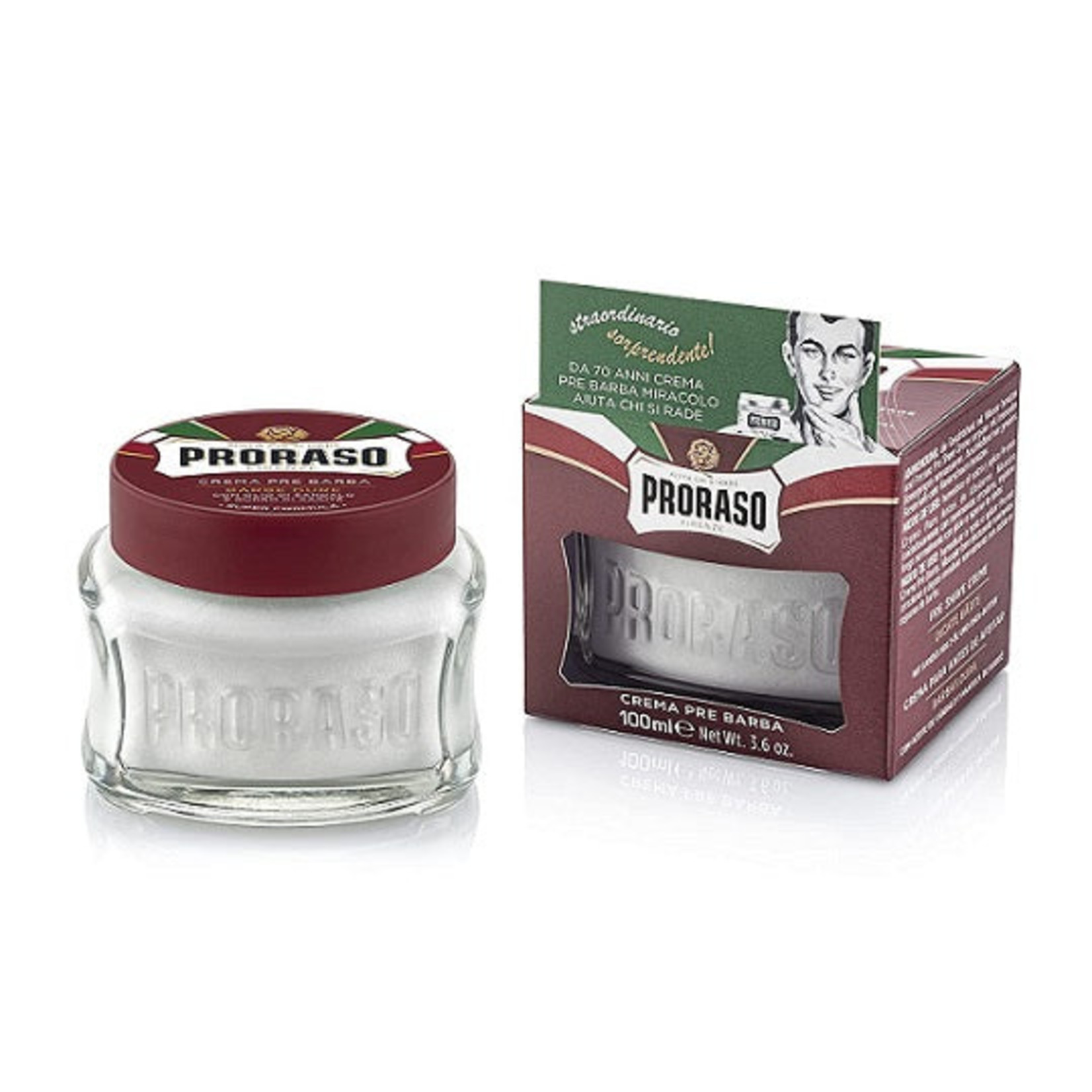PRORASO P122 - CREME AVANT RASAGE BOIS DE SANTAL 100ml PRORASO