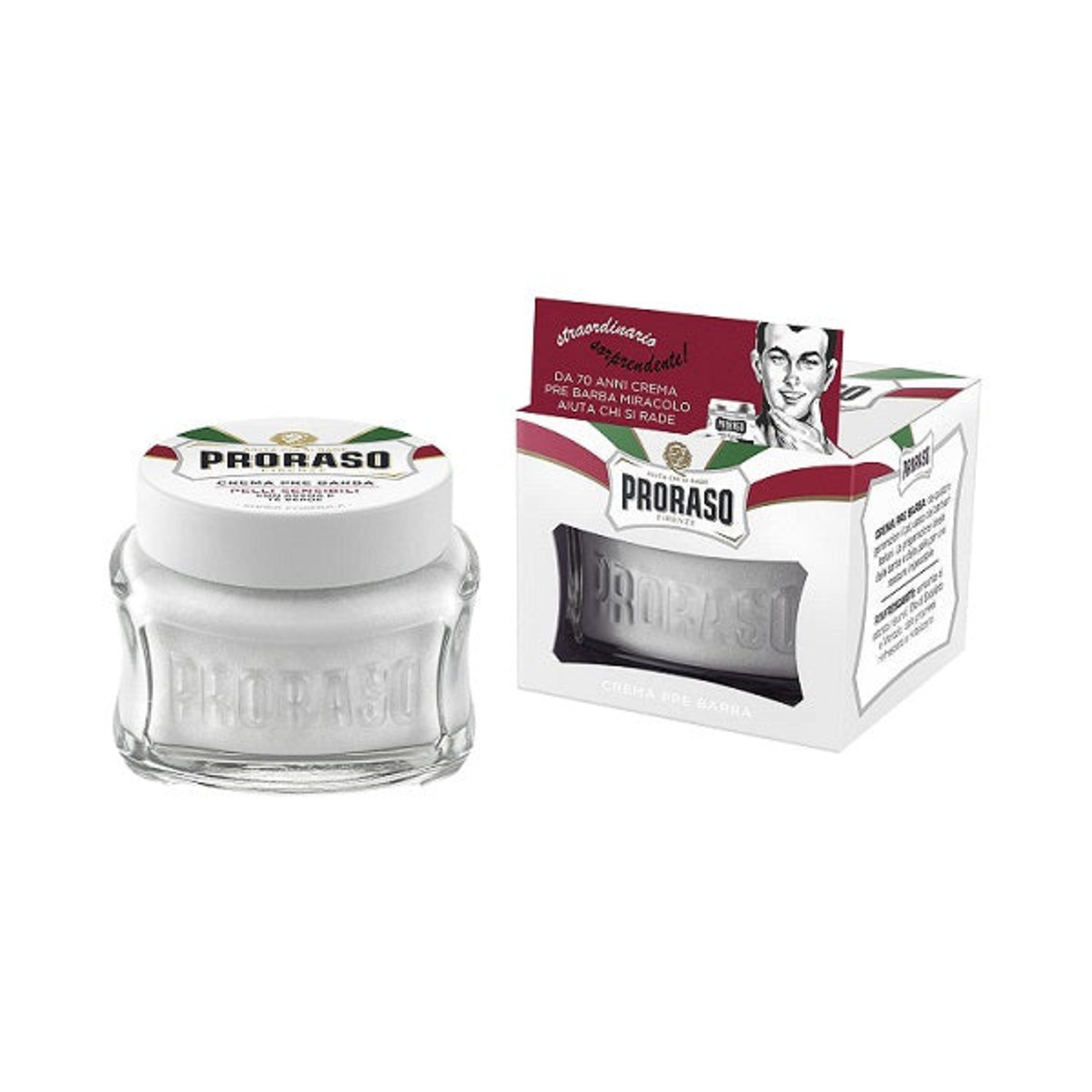 PRORASO P315 - CREME AVANT RASAGE THE VERT 100ML PRORASO