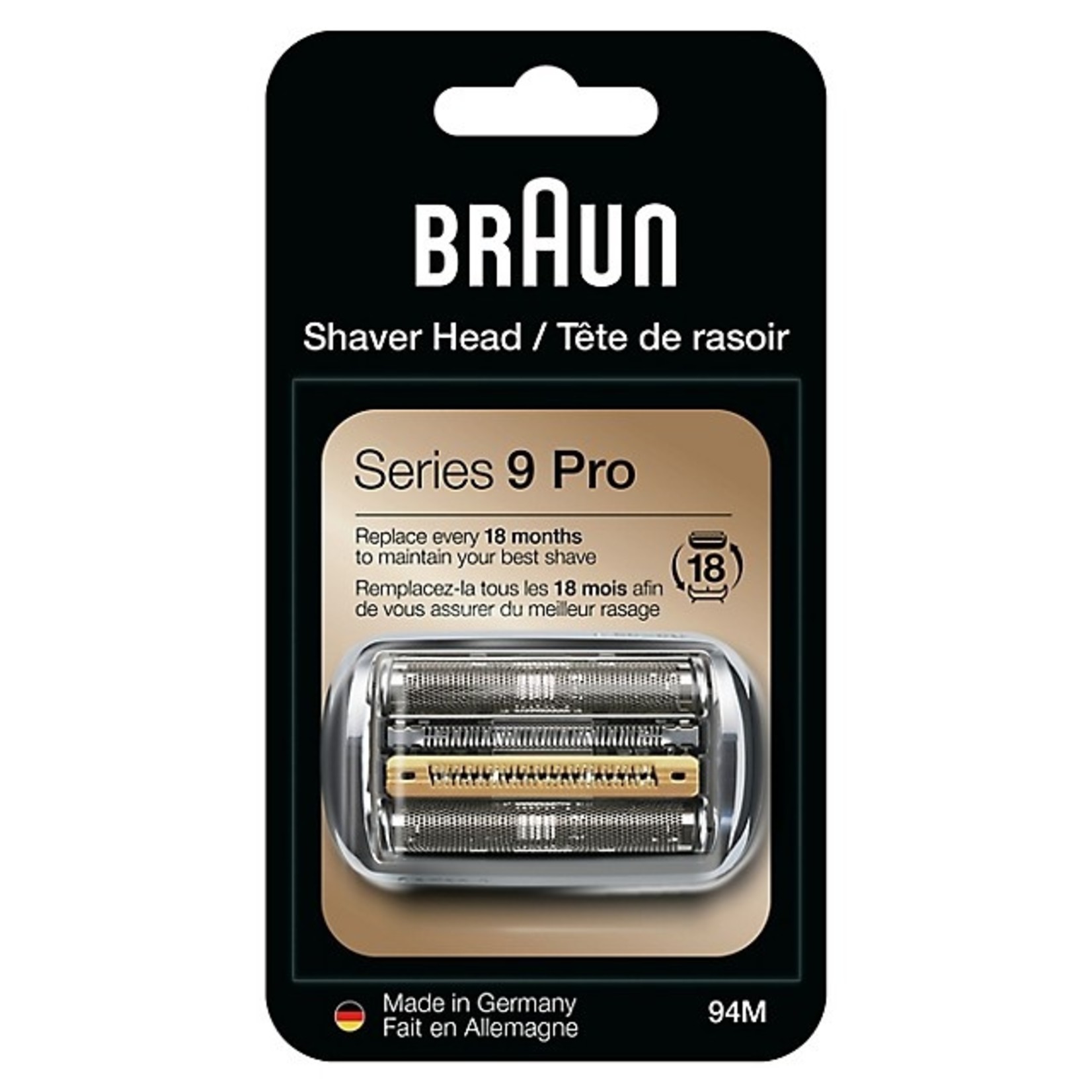 BRAUN GRILLE ET COUTEAU POUR RASOIR ELECTRIQUE SERIES 9 PRO + BRAUN
