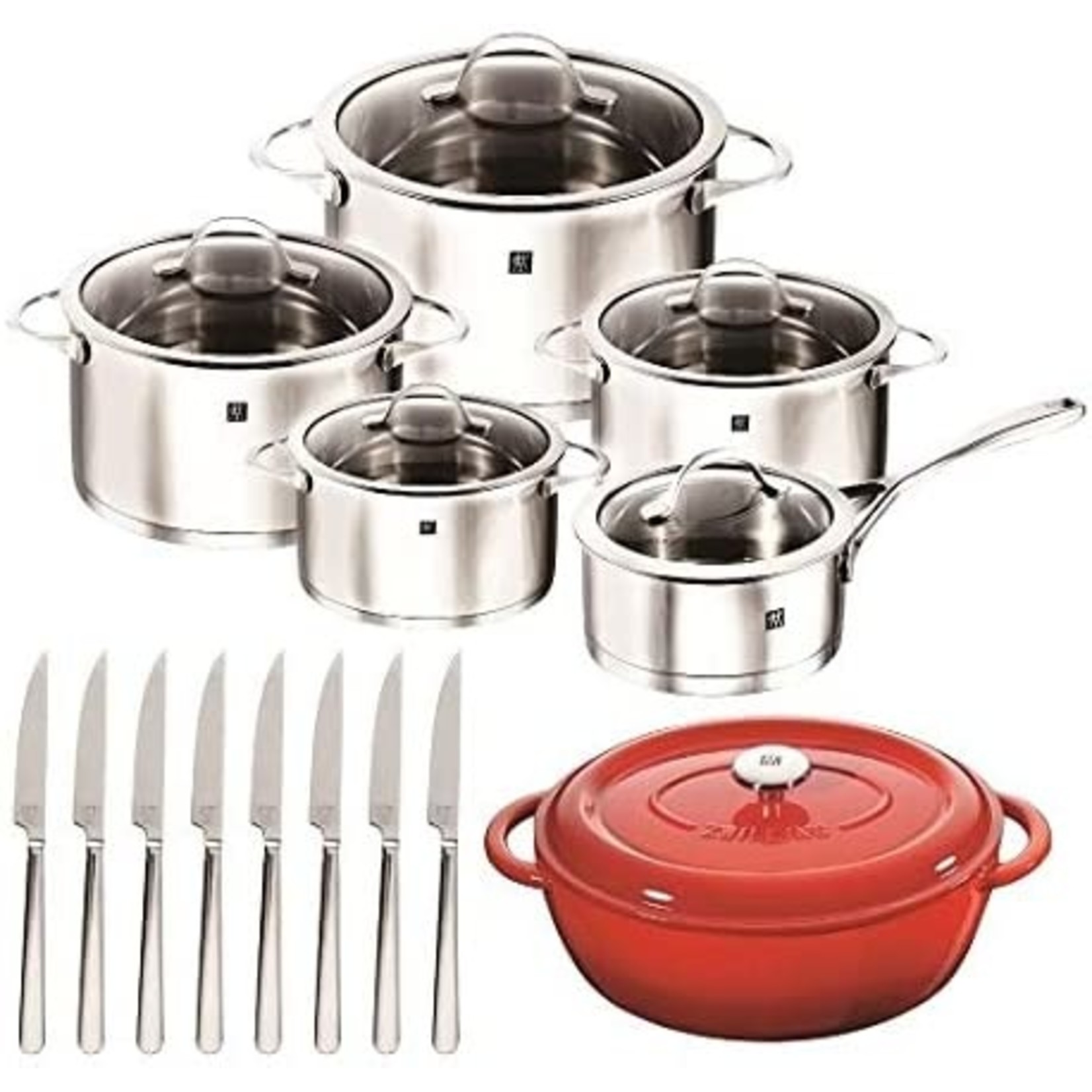 ZWILLING J.A. HENCKELS 66220-010  -  ESSENCE ENS. DE 10 PIECES 18/10 STAINLESS STEEL ZWILLING  nd