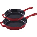 ZWILLING J.A. HENCKELS 13140-002  -  ENS. 2 POELONS EN FONTE 10" ET 12" ZWILLING NR