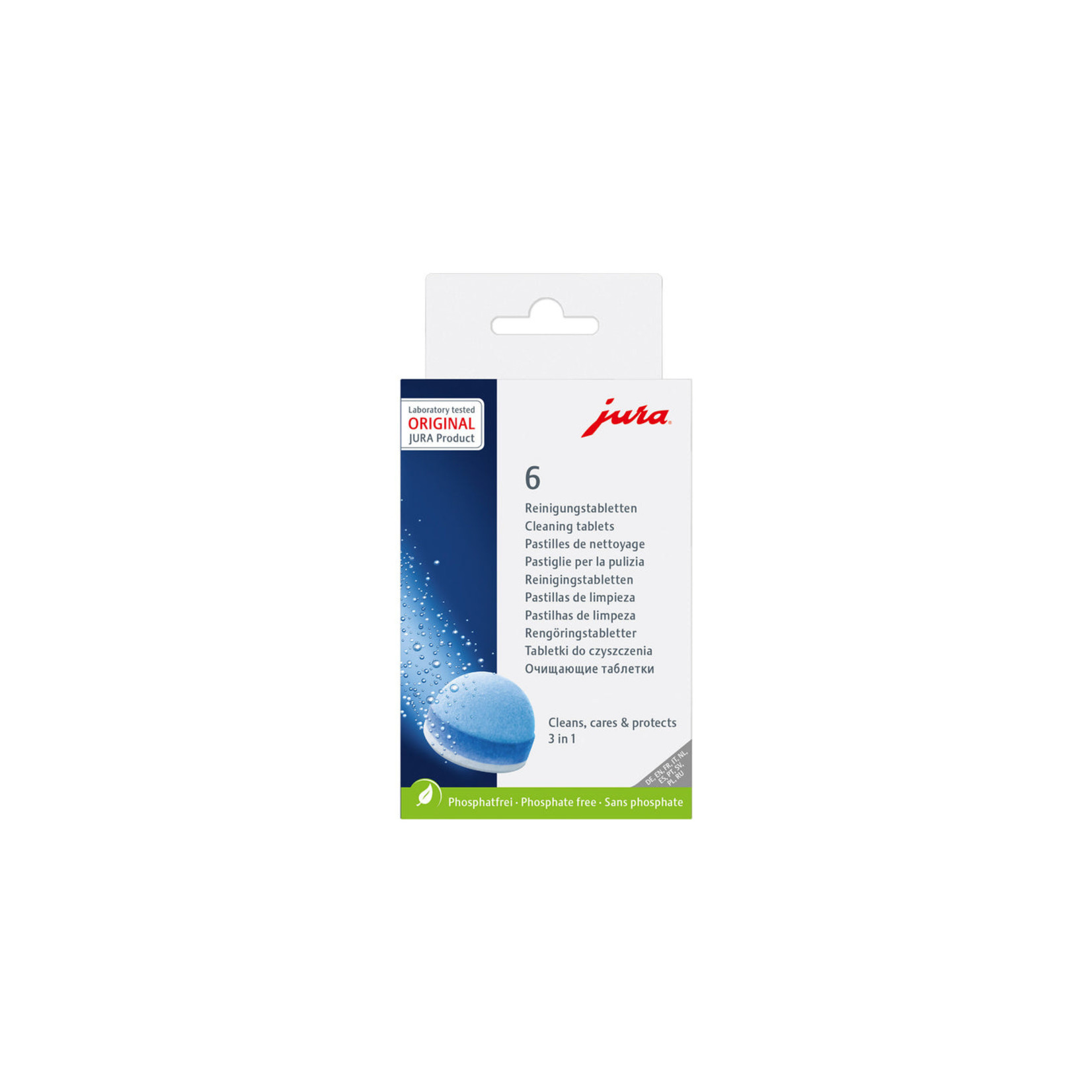JURA JU24224 - 6 PASTILLES DE NETTOYAGE JURA