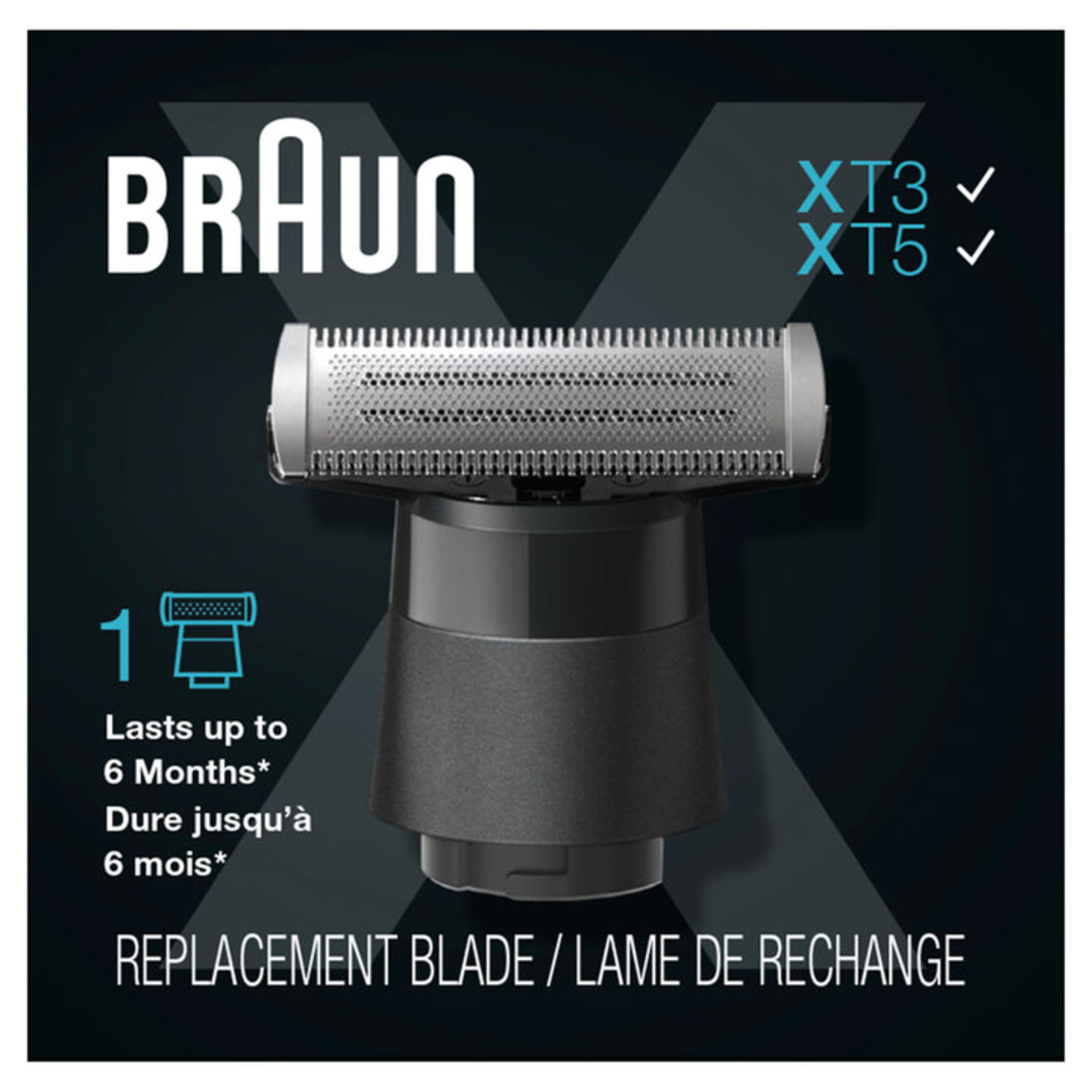 BRAUN XT10 - LAME DE RECHANGE POUR XT3 ET XT5 BRAUN ND