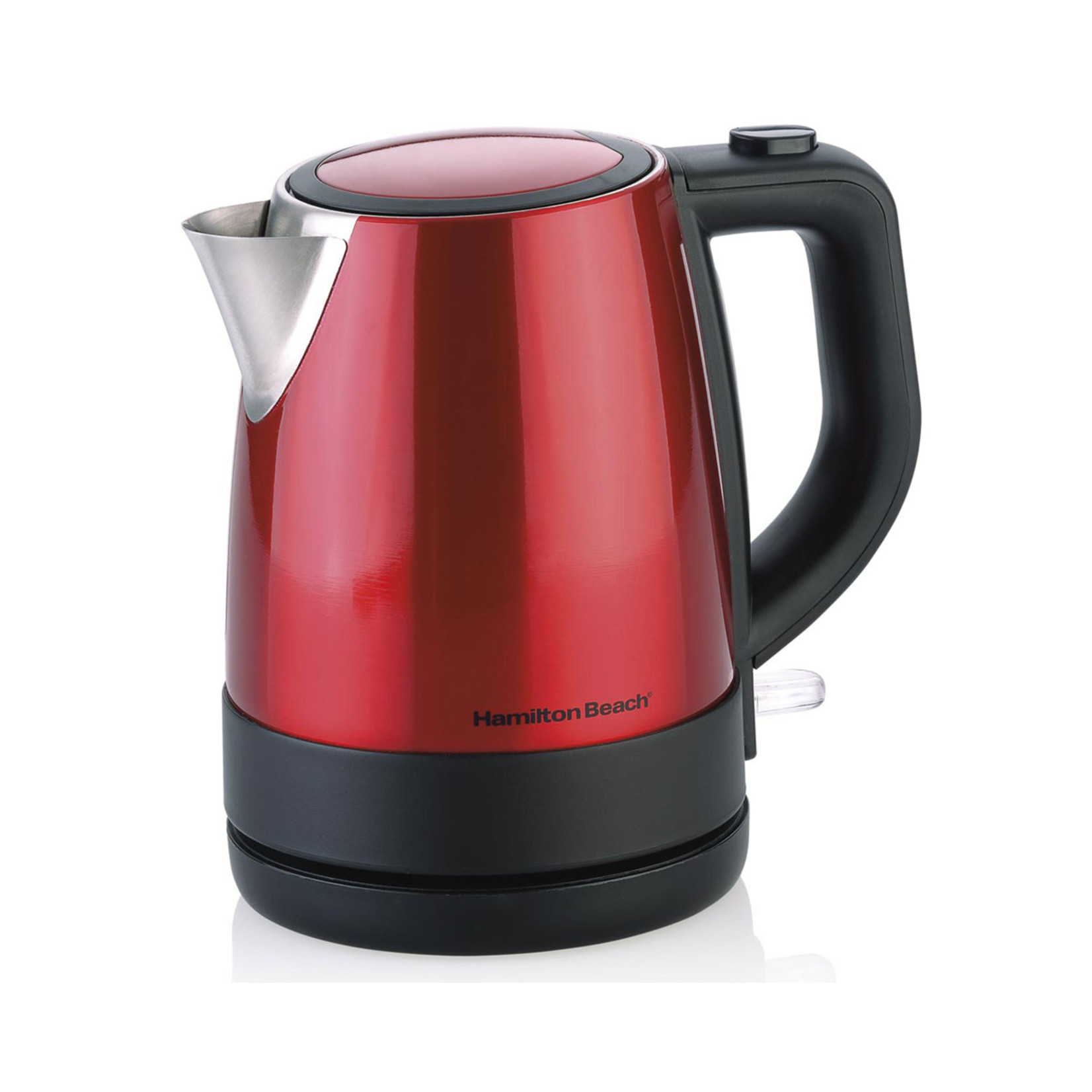 HAMILTON BEACH 40798C - BOULLOIRE EN ACIER INOXYDABLE ROUGE 1L HAMILTON BEACH
