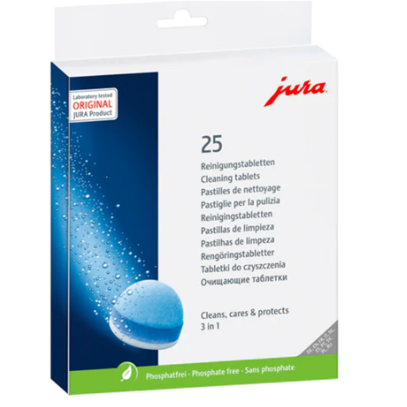 JURA JU25053 - 25 PASTILLES DE NETTOYAGE JURA