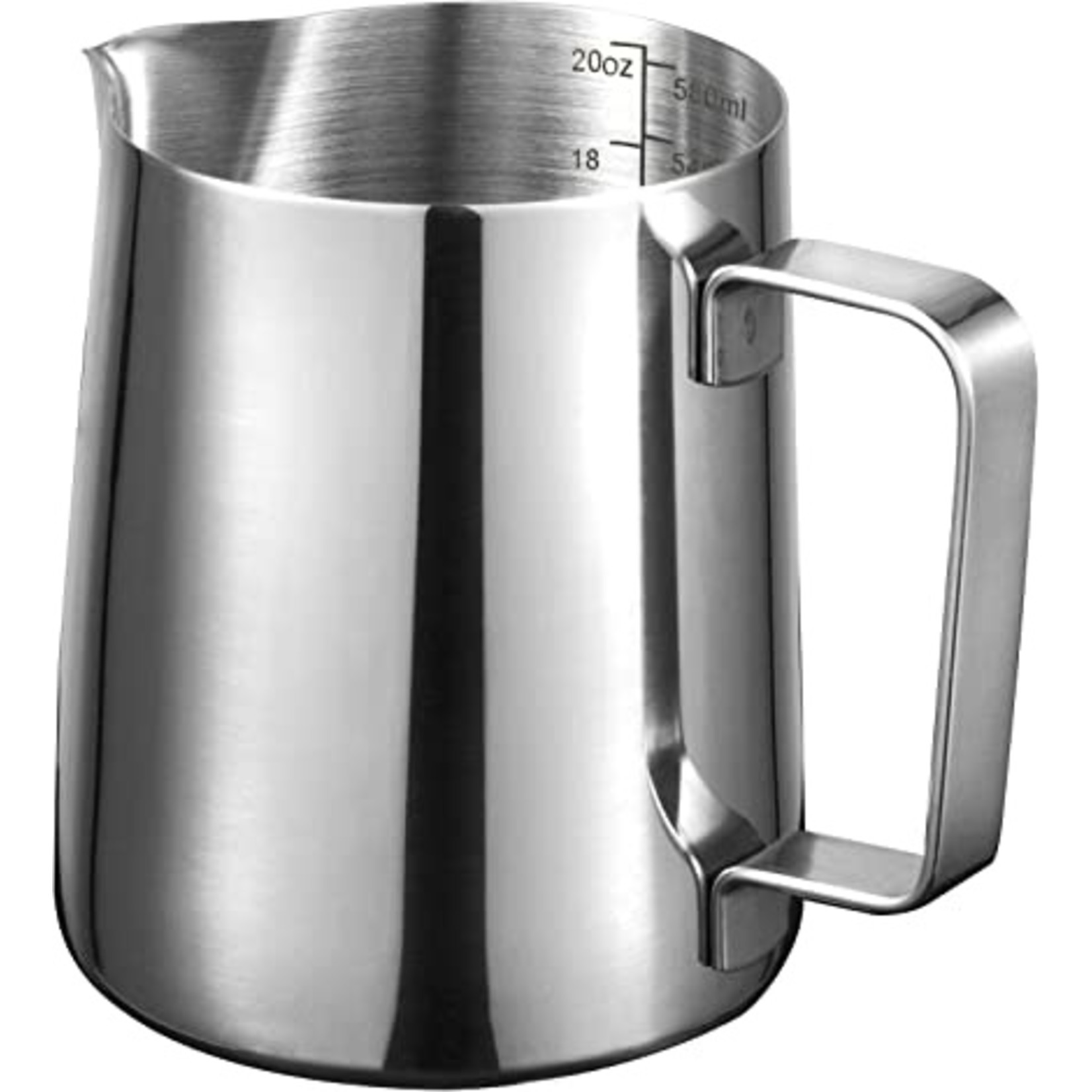 BELLUCCI MC-006 SS - PICHET A LAIT EN ACIER INOXYDABLE 600ml BELLUCCI