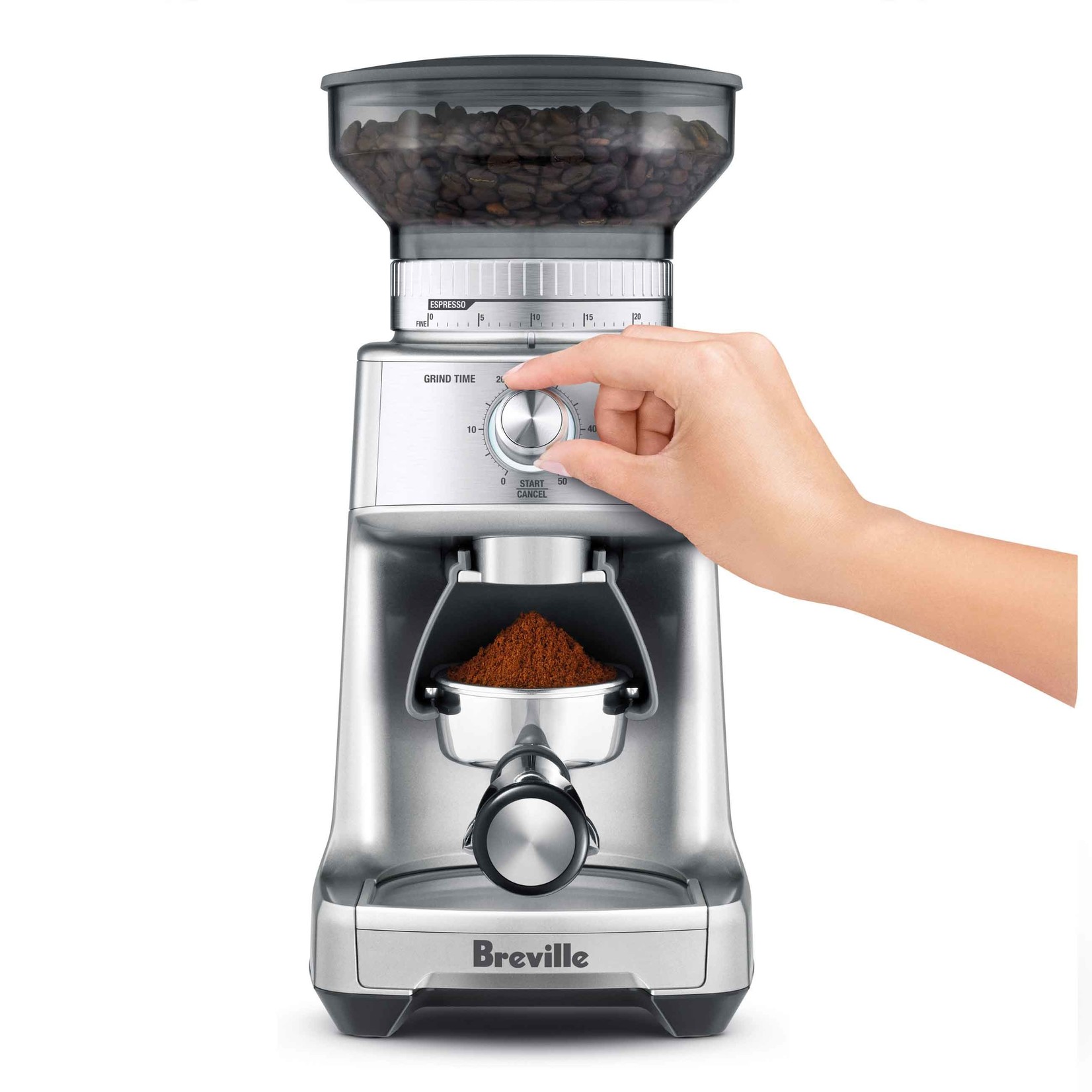 BREVILLE BCG600SIL - MOULIN A CAFE DOSE CONTROL PRO BREVILLE
